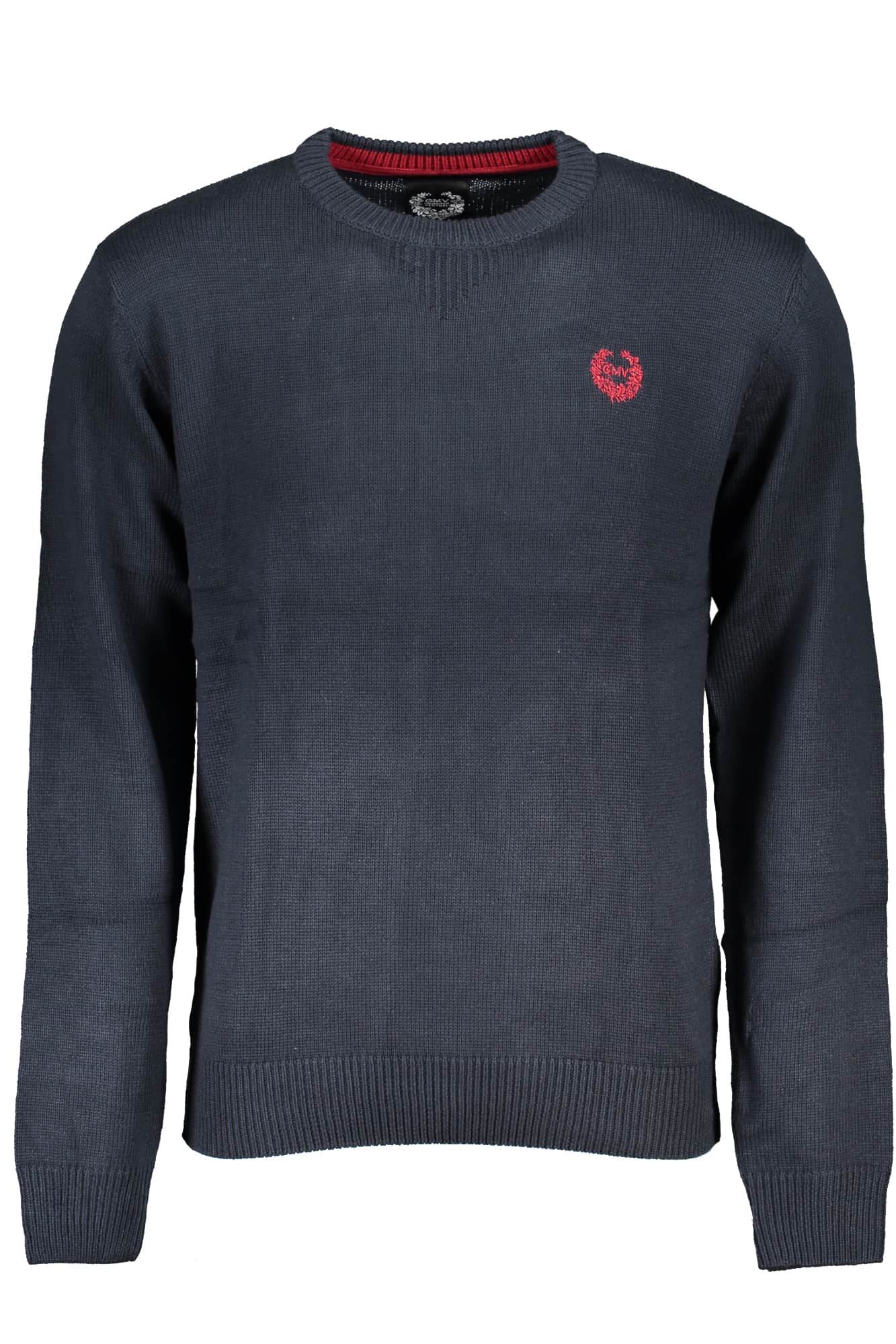 GIAN MARCO VENTURI MEN'S BLUE SWEATER