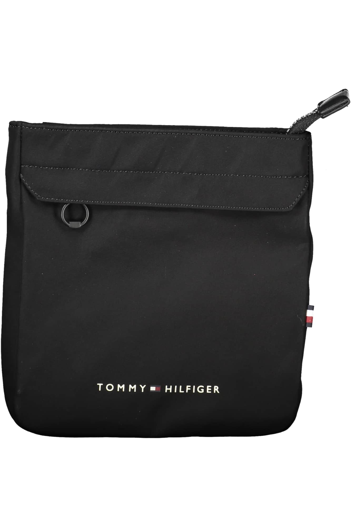 TOMMY HILFIGER MEN'S BLACK SHOULDER BAG