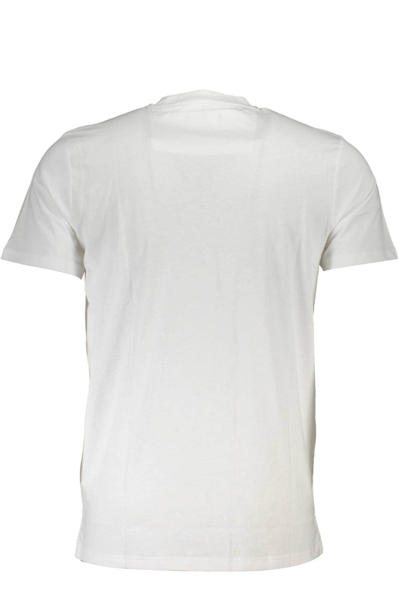 CAVALLI CLASS MEN'S SHORT SLEEVED T-SHIRT WHITE