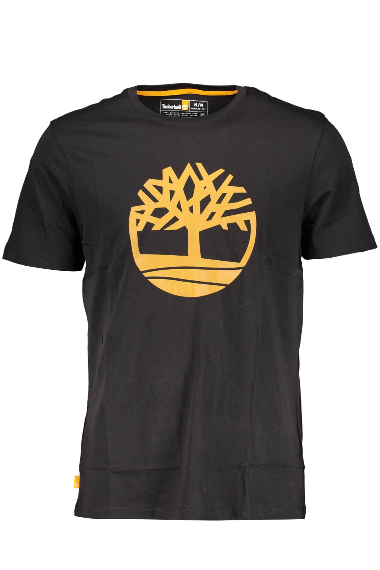 TIMBERLAND MEN'S SHORT SLEEVE T-SHIRT BLACK