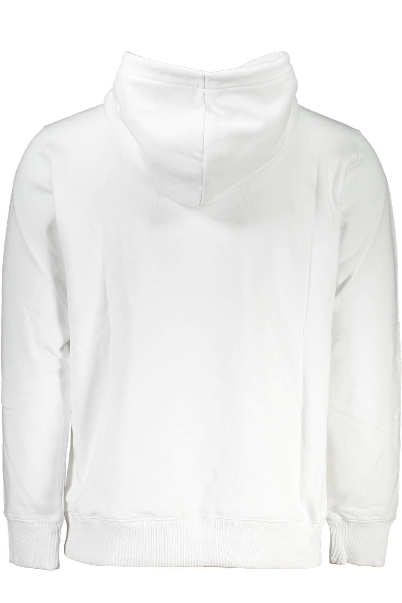 CALVIN KLEIN MEN'S WHITE ZIPLESS SWEATSHIRT