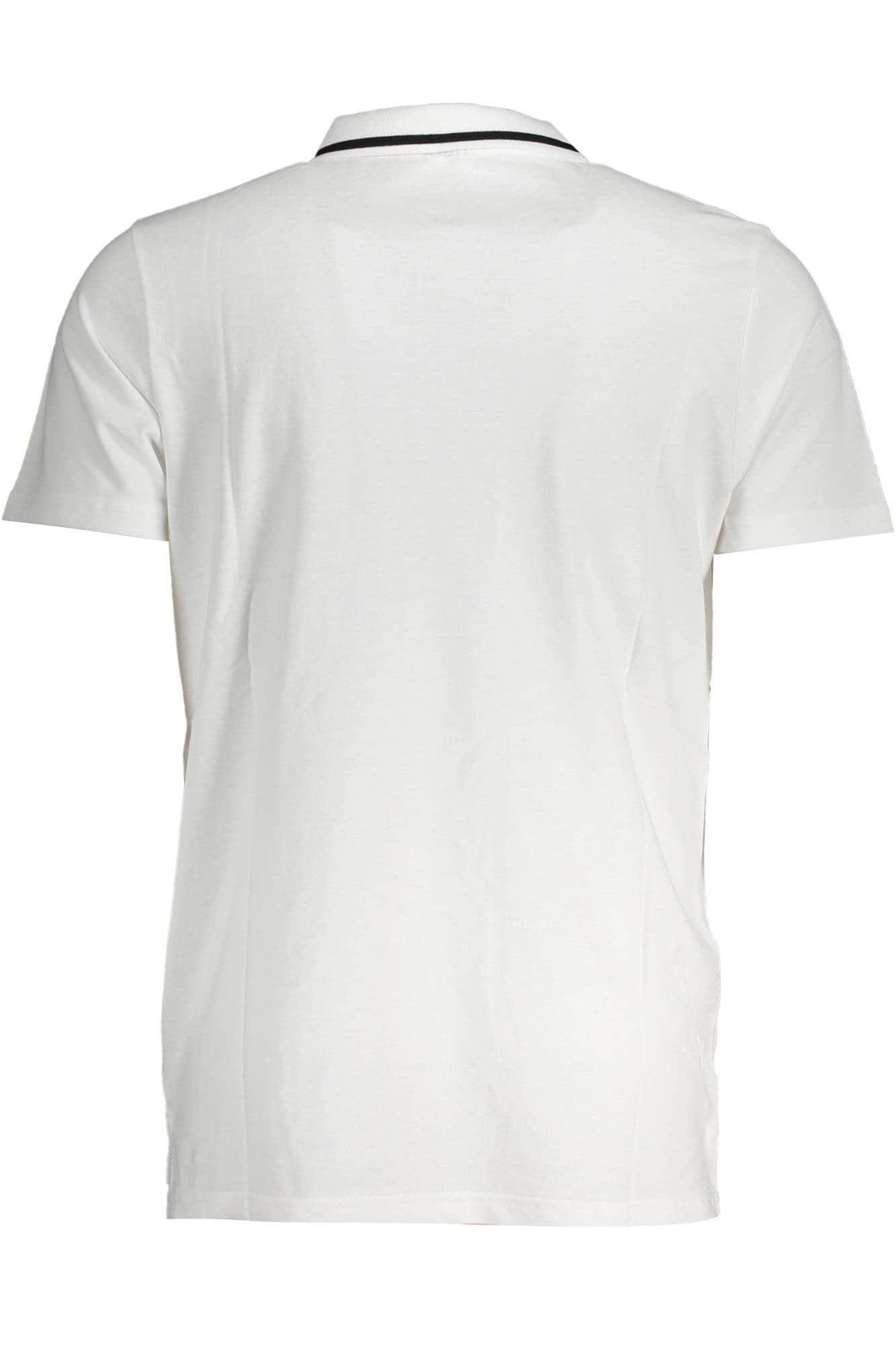 FILA MEN'S WHITE SHORT SLEEVED POLO SHIRT