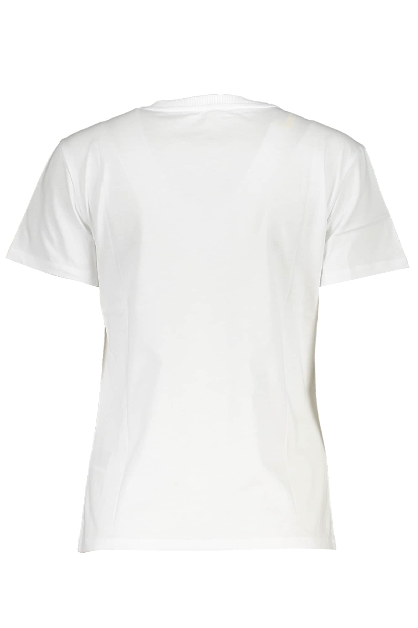 PATRIZIA PEPE DAMES KORTE MOUW T-SHIRT WIT