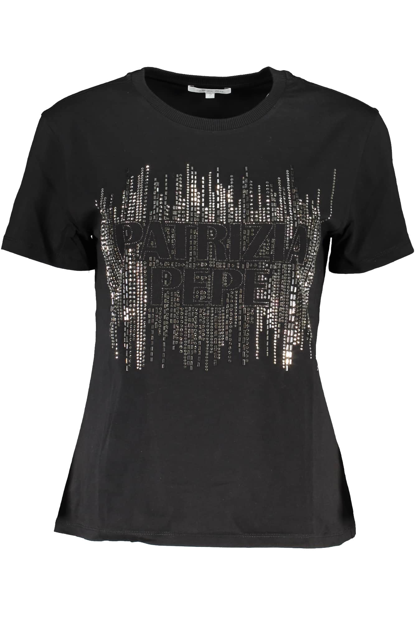 PATRIZIA PEPE DAMES KORTE MOUW T-SHIRT WIT