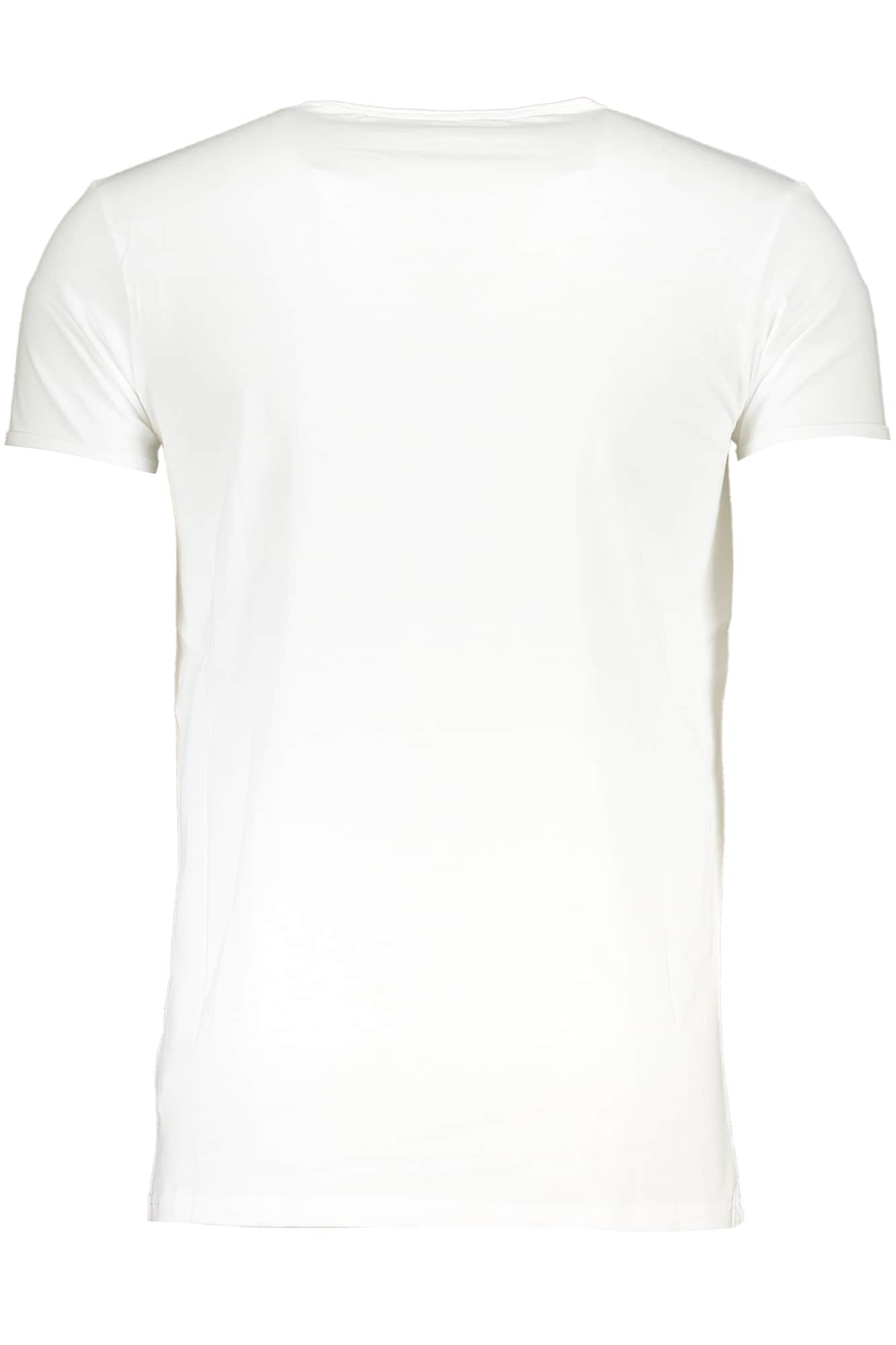 CAVALLI CLASS MEN'S SHORT SLEEVED T-SHIRT WHITE