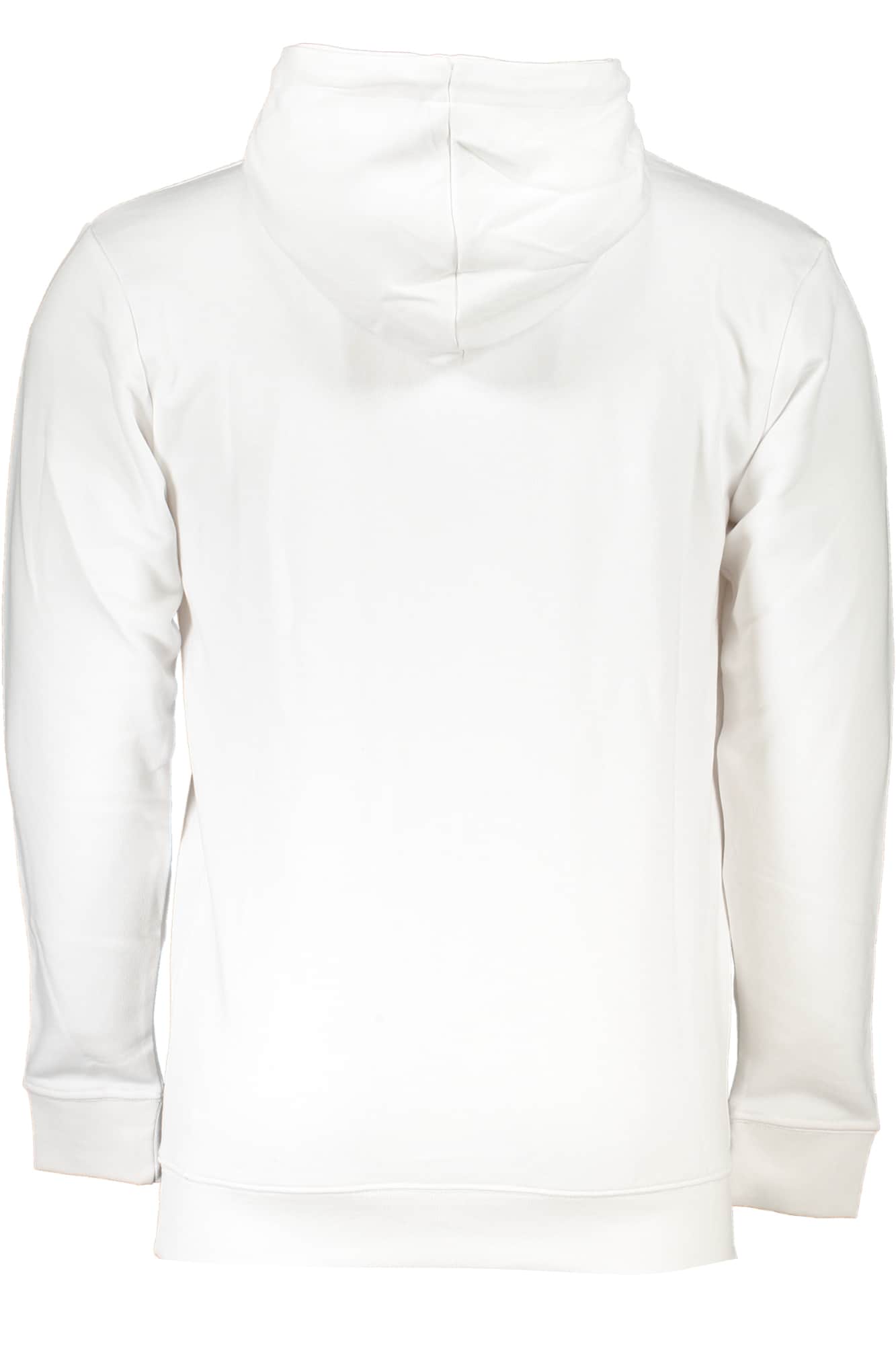 CAVALLI CLASS MEN'S WHITE ZIPLESS SWEATSHIRT