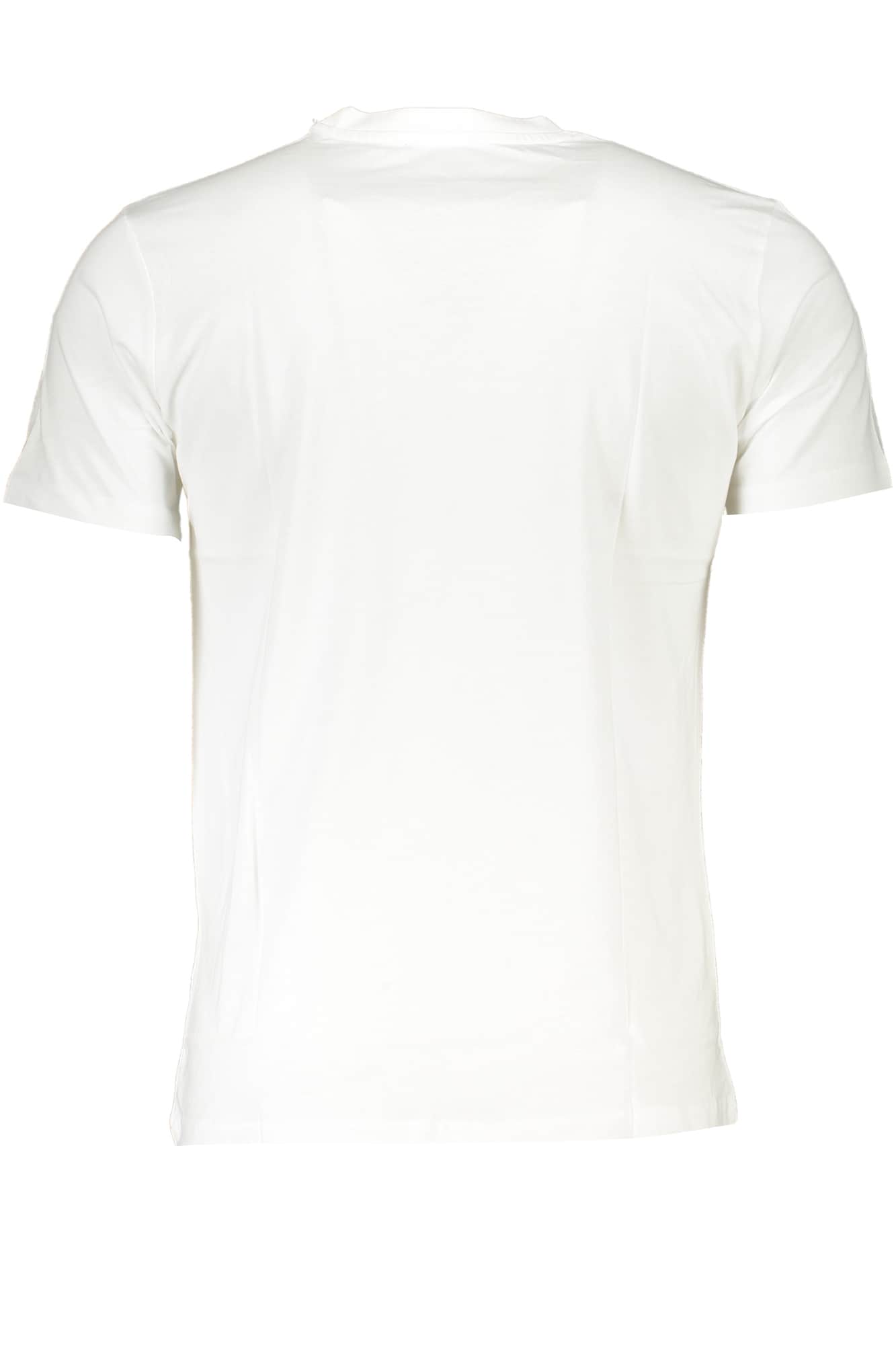 CAVALLI CLASS HEREN KORTE MOUW T-SHIRT WIT