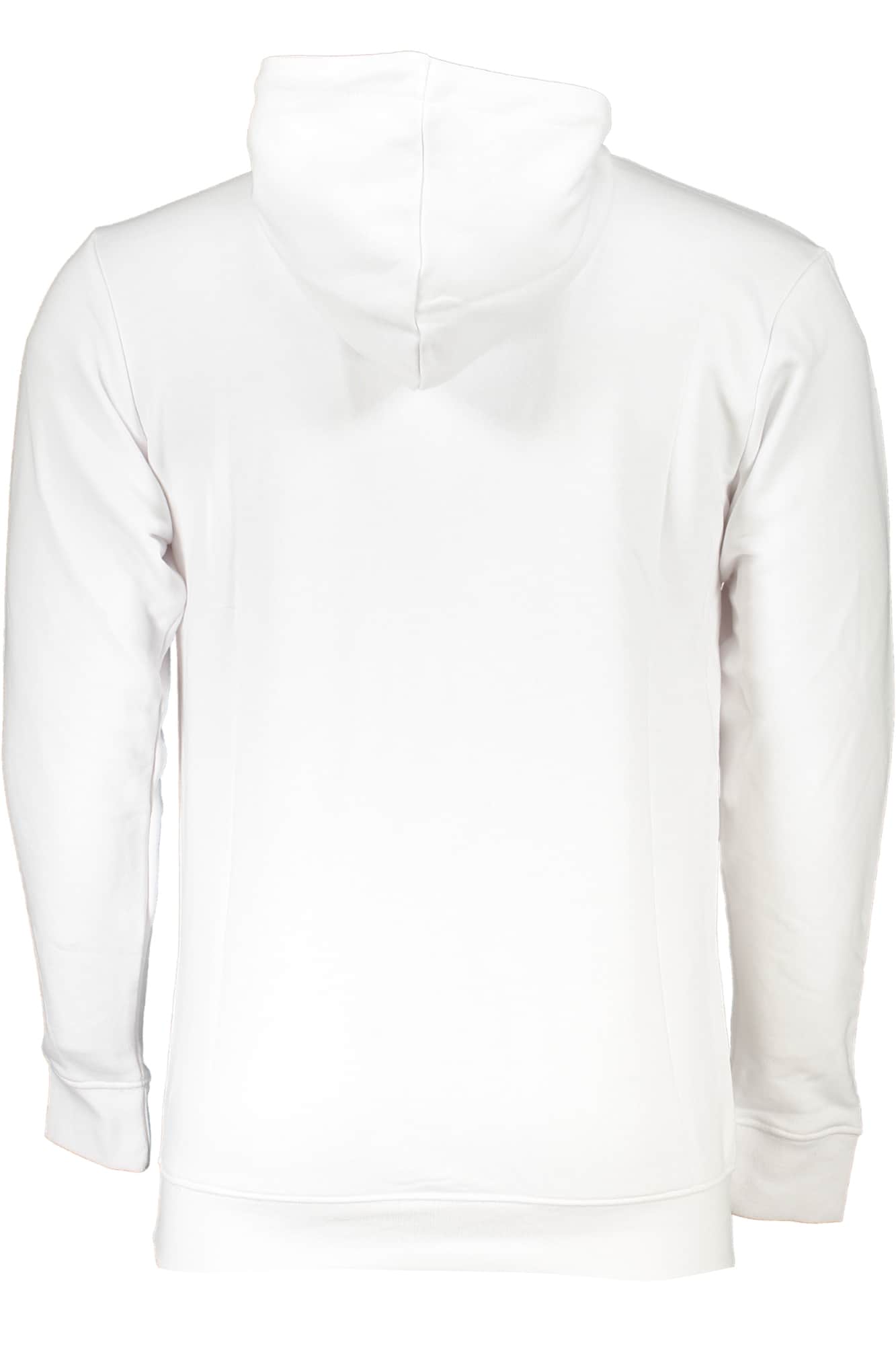 CAVALLI CLASS MEN'S WHITE ZIPLESS SWEATSHIRT