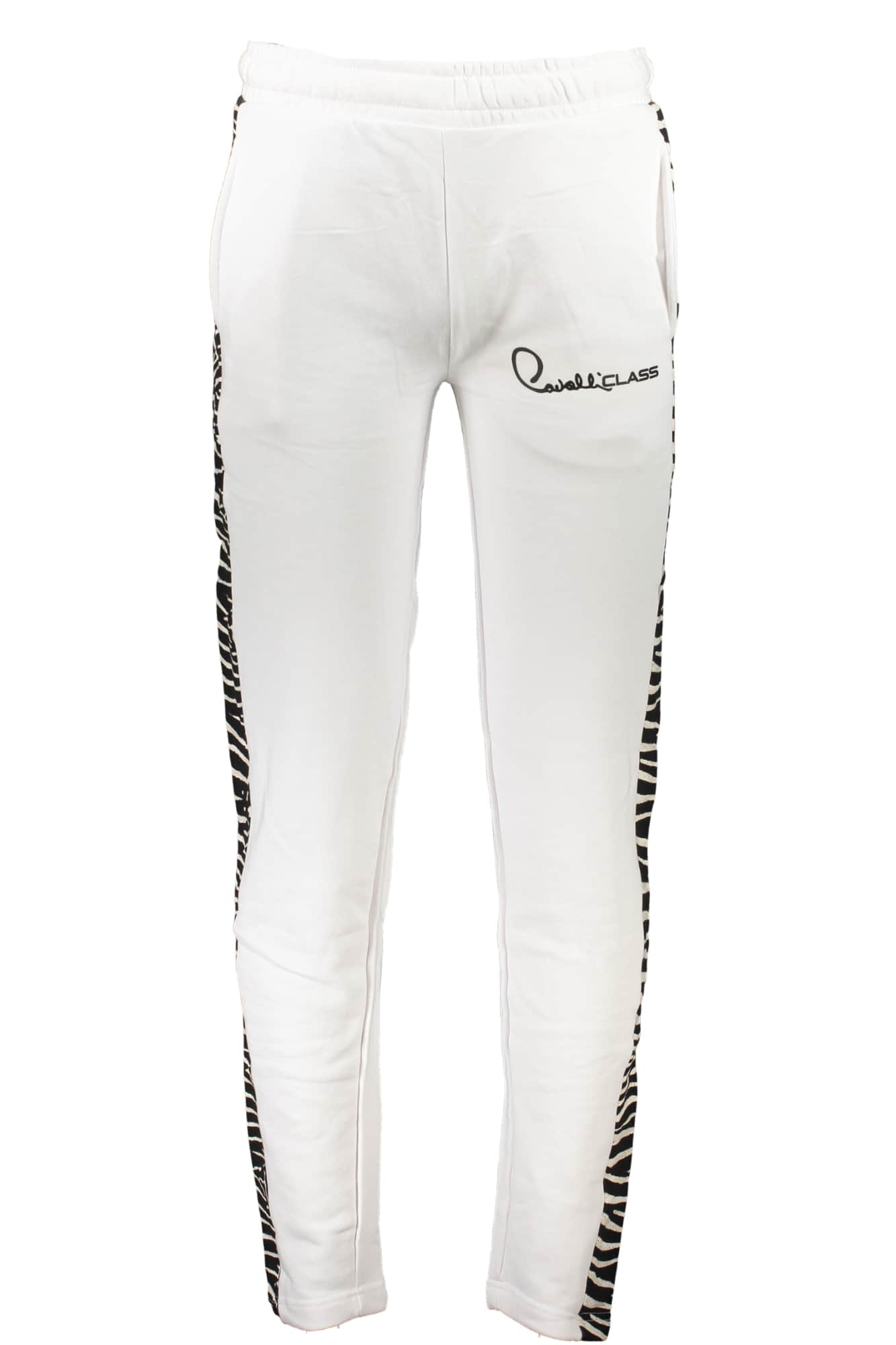 CAVALLI CLASS MEN'S WHITE PANTS