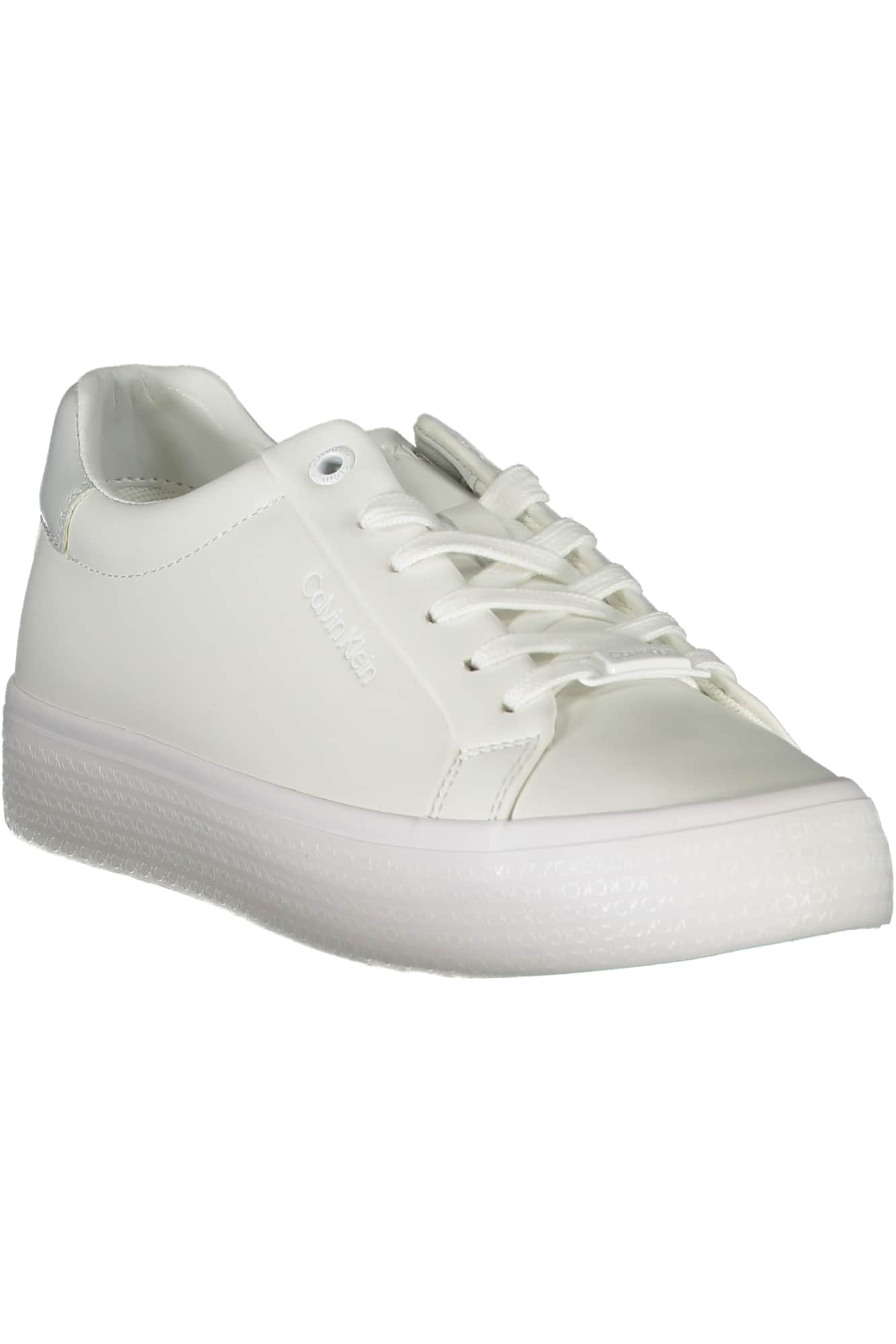 CALVIN KLEIN WHITE WOMEN'S SPORTS SHOES
