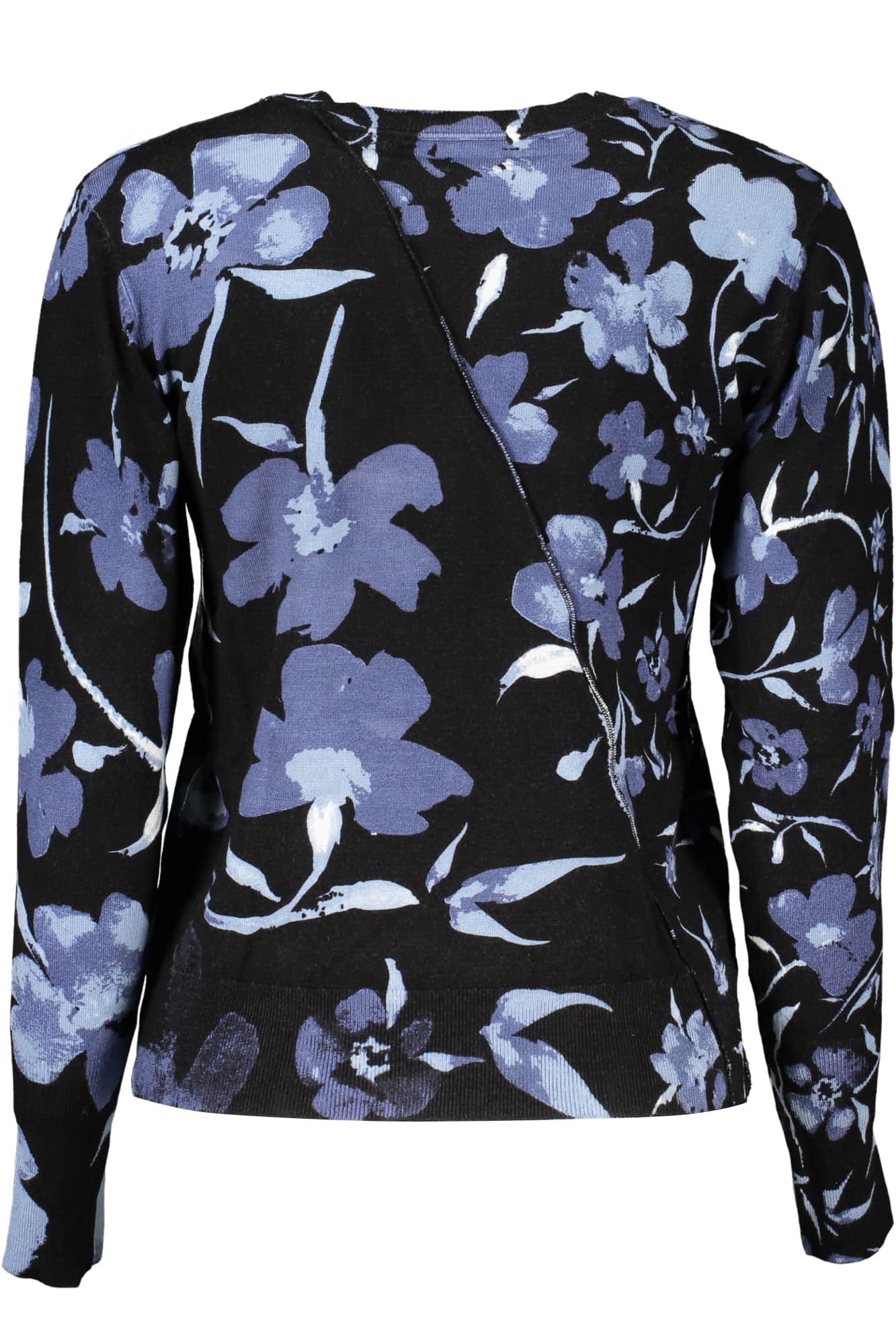 DESIGUAL BLACK WOMEN'S SWEATER