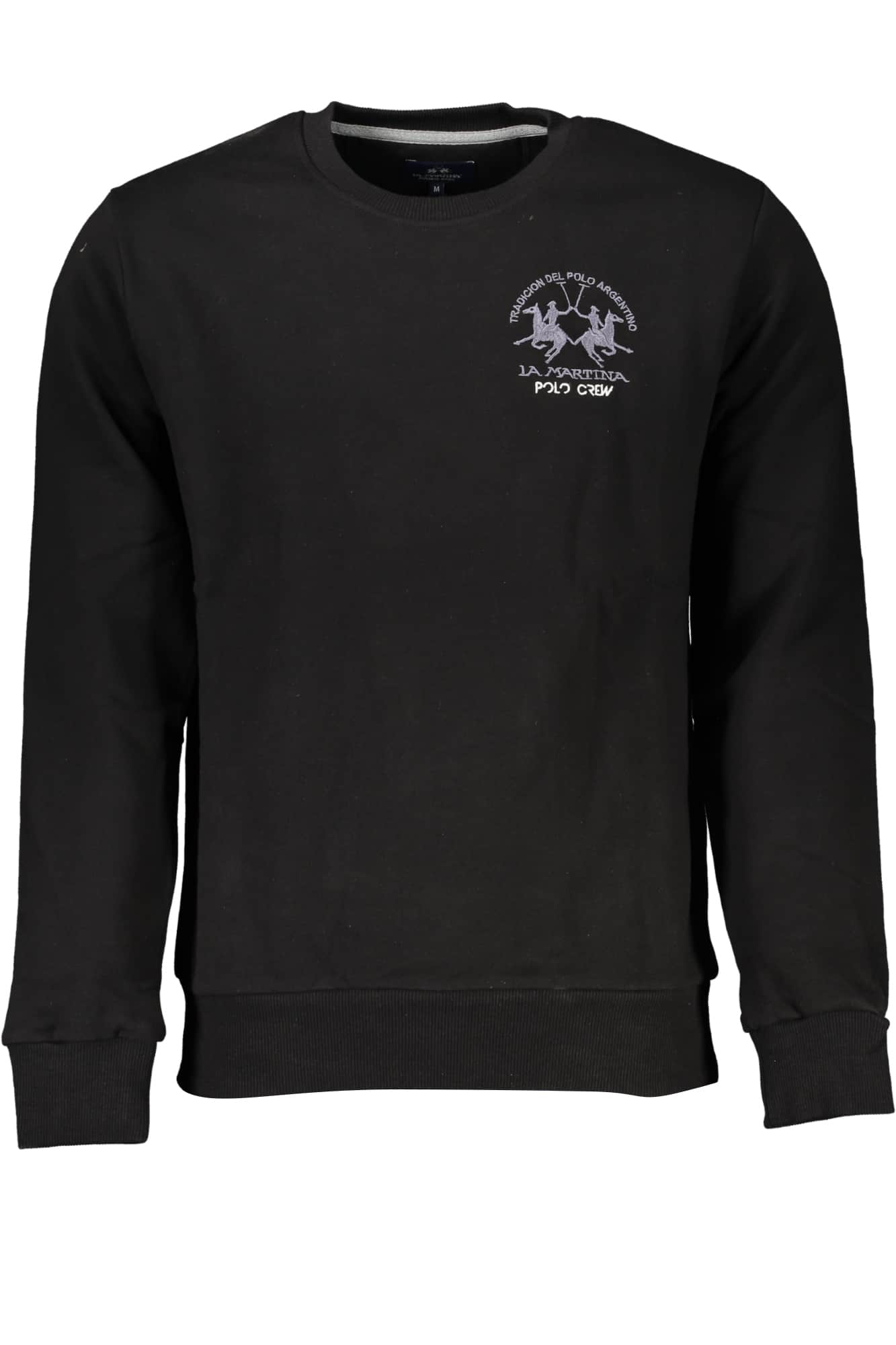 LA MARTINA MEN'S GRAY ZIPLESS SWEATSHIRT