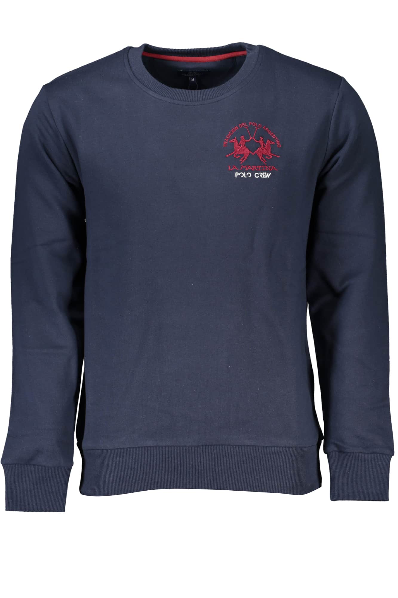 LA MARTINA MEN'S GRAY ZIPLESS SWEATSHIRT