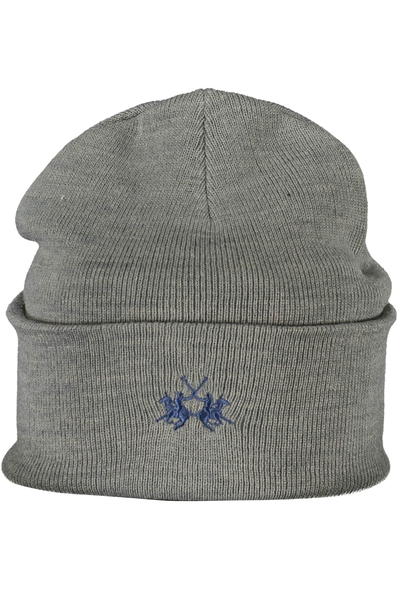 LA MARTINA BLACK MEN'S BEANIE
