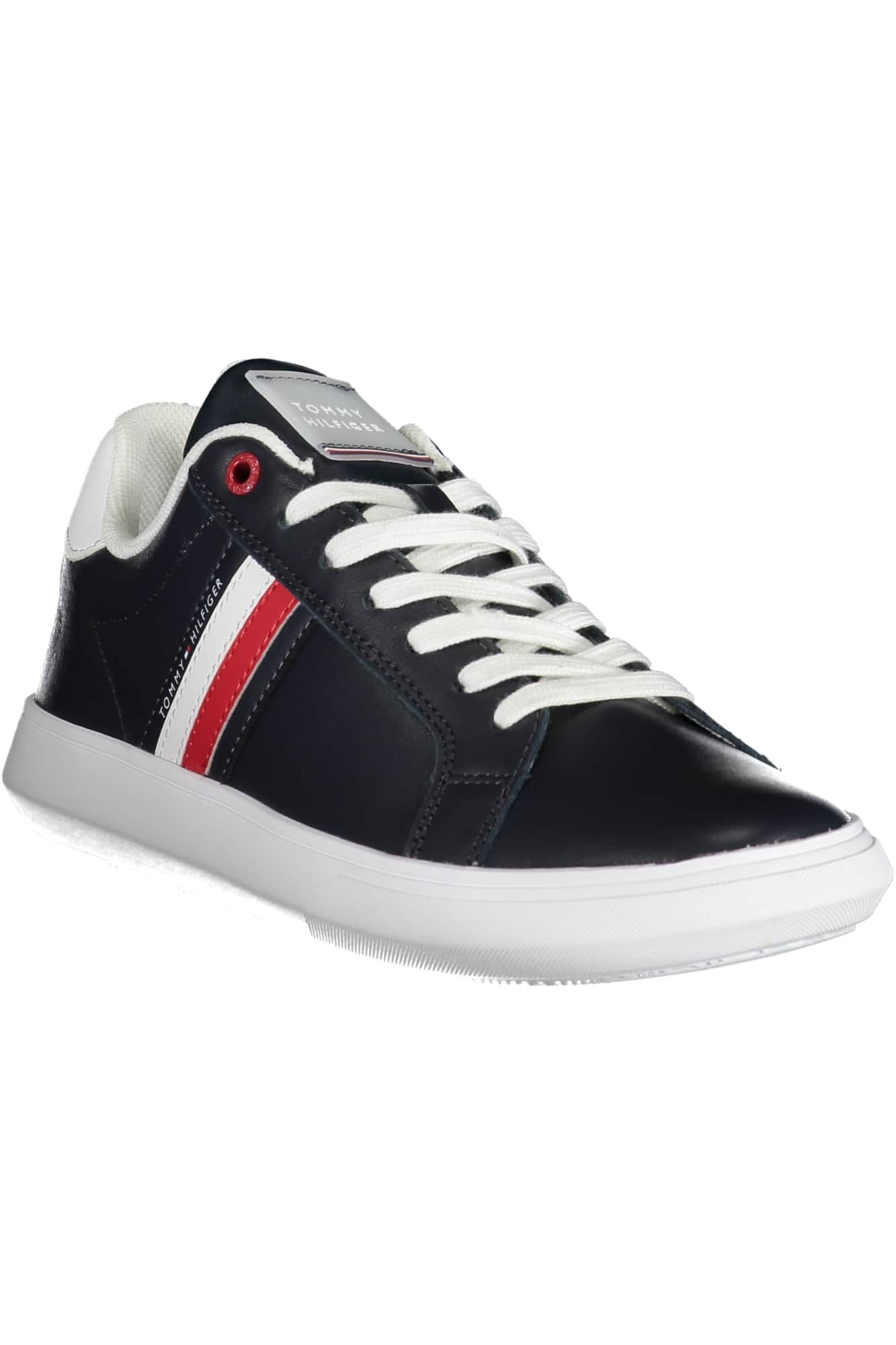 TOMMY HILFIGER BLACK MEN'S SPORTS SHOES