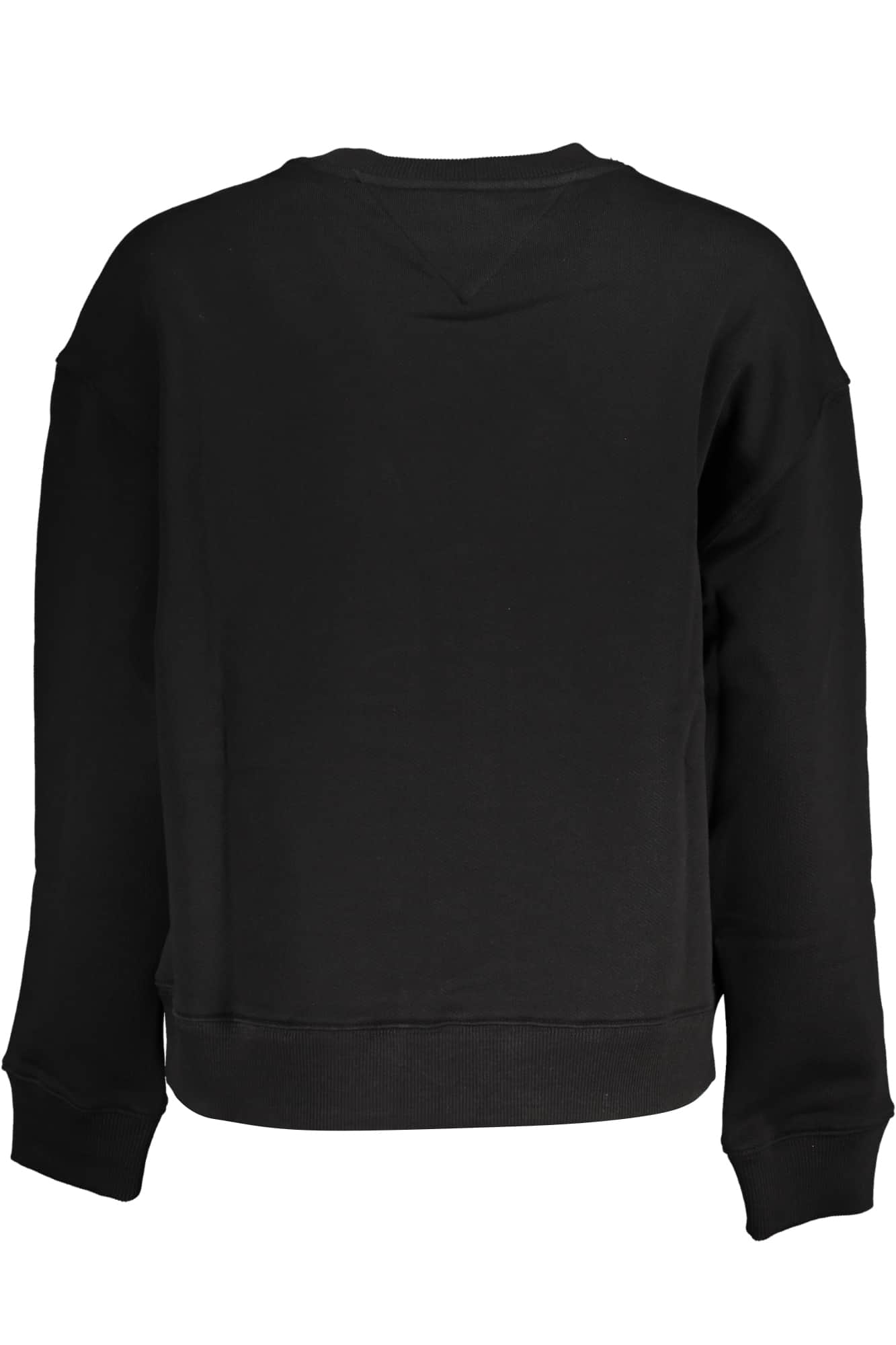 TOMMY HILFIGER MEN'S BLACK ZIPLESS SWEATSHIRT