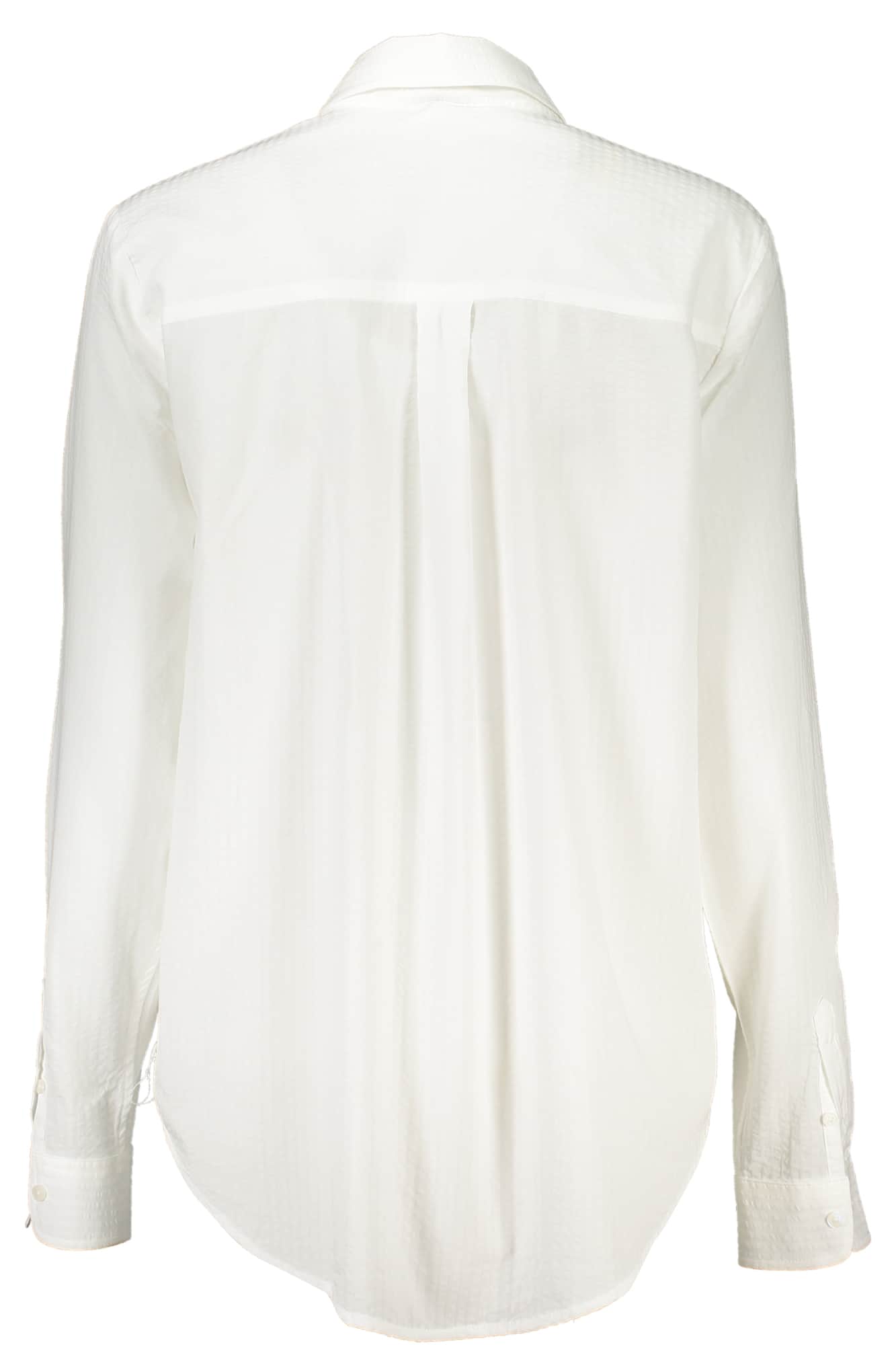 DESIGUAL WOMEN'S LONG SLEEVE SHIRT WHITE
