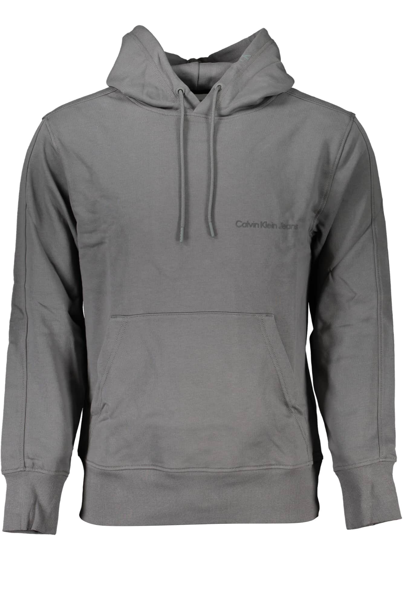 CALVIN KLEIN MEN'S WHITE ZIPLESS SWEATSHIRT