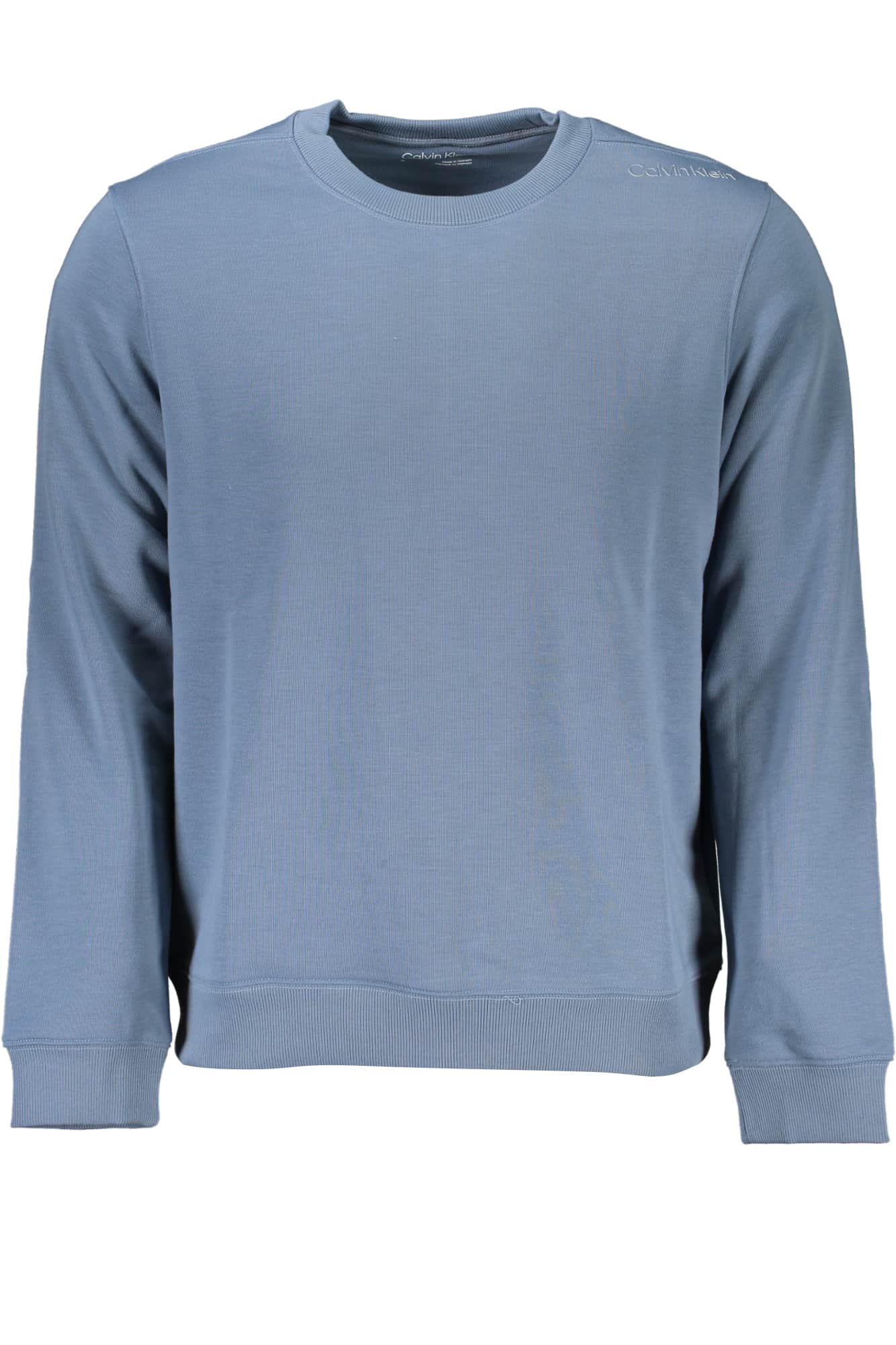 CALVIN KLEIN MEN'S BLACK ZIPLESS SWEATSHIRT
