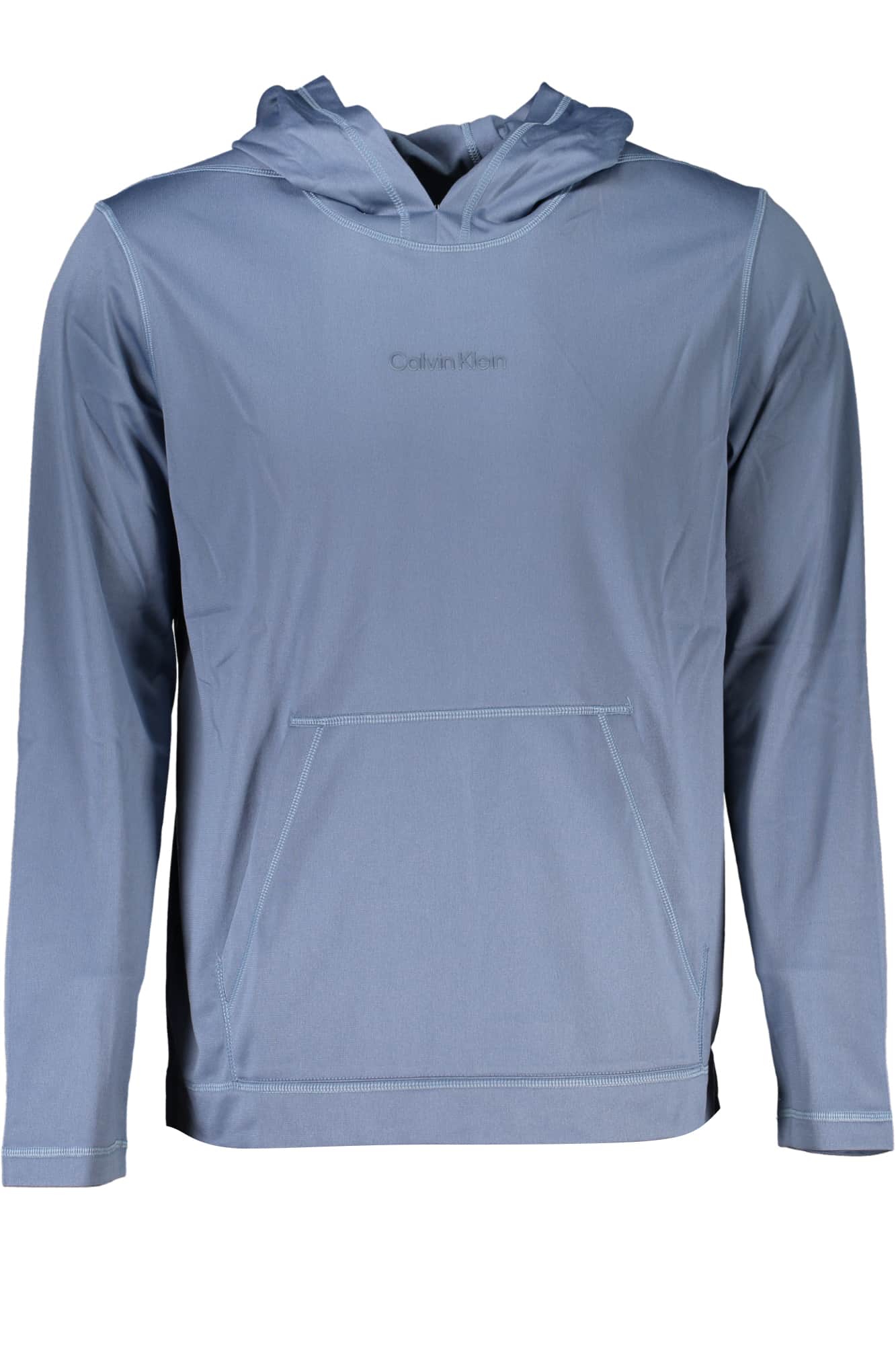 CALVIN KLEIN MEN'S BLACK ZIPLESS SWEATSHIRT