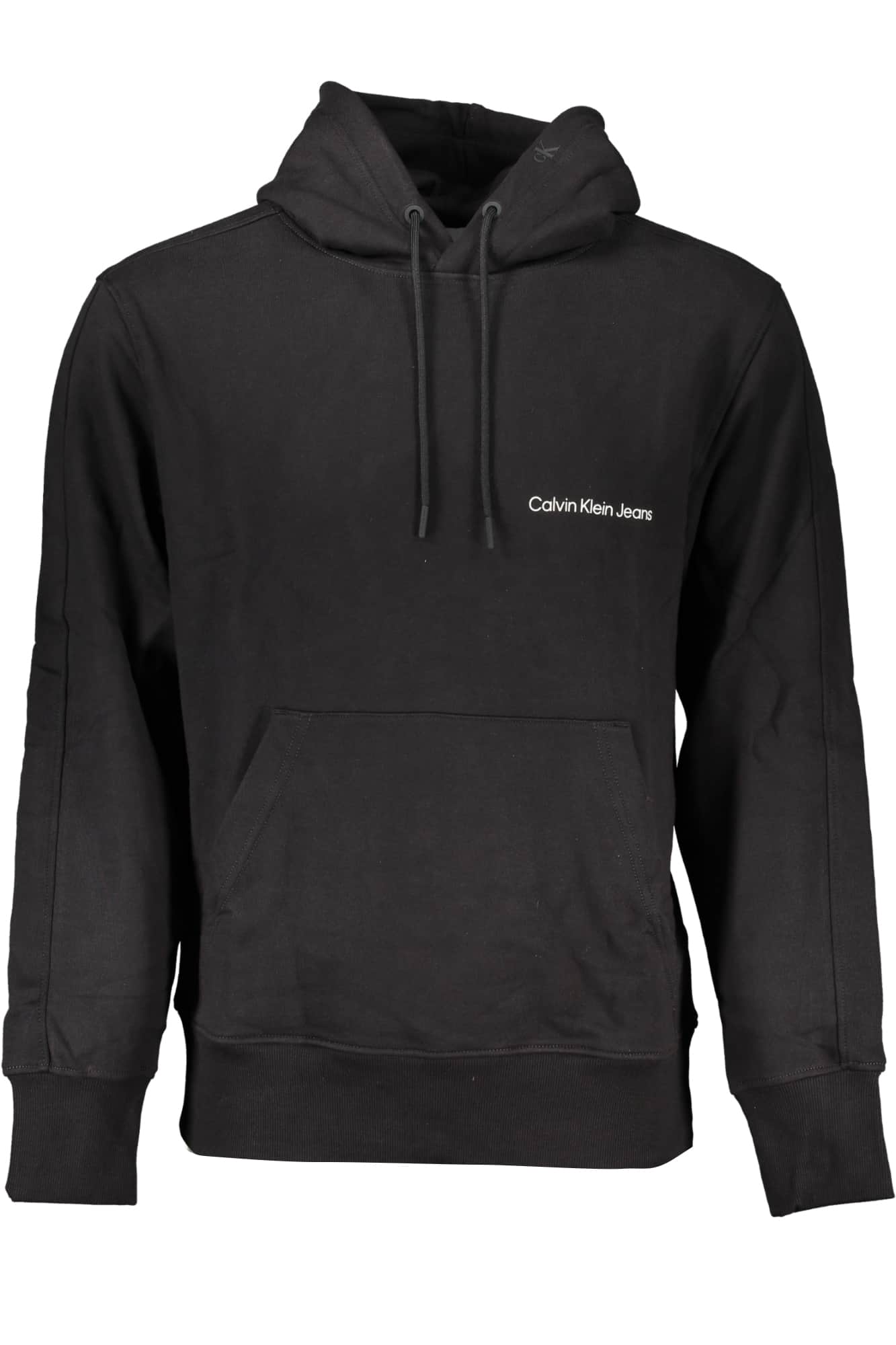 CALVIN KLEIN MEN'S WHITE ZIPLESS SWEATSHIRT