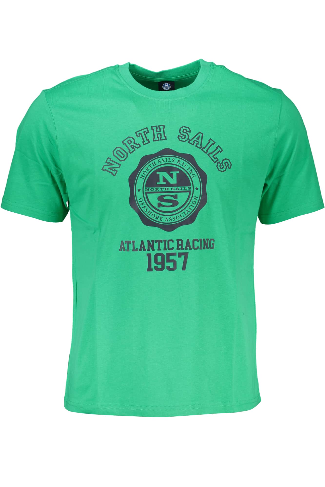 NORTH SAILS GREEN MEN'S SHORT SLEEVED T-SHIRT
