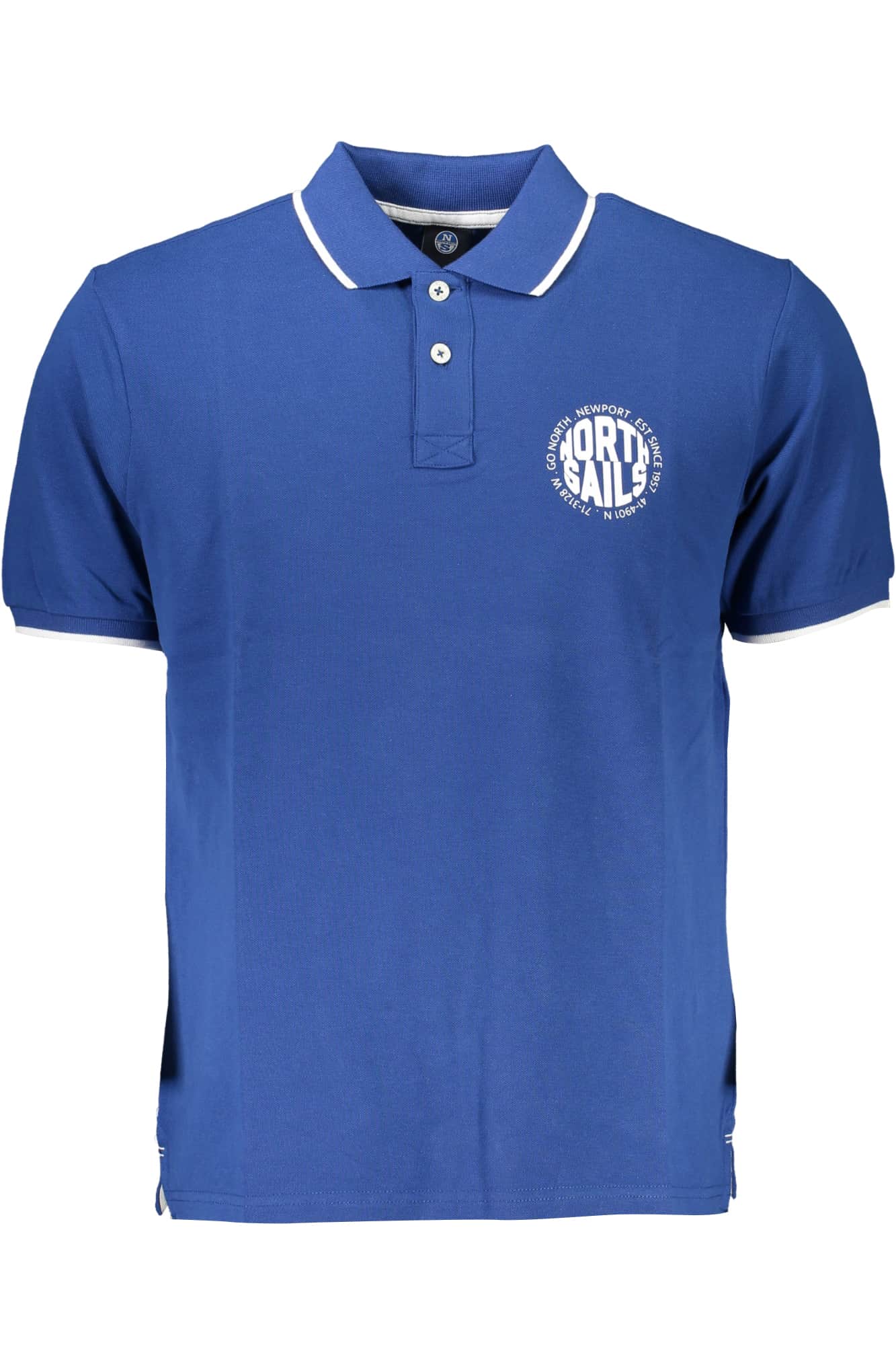 NORTH SAILS GREEN MEN'S SHORT SLEEVED POLO SHIRT