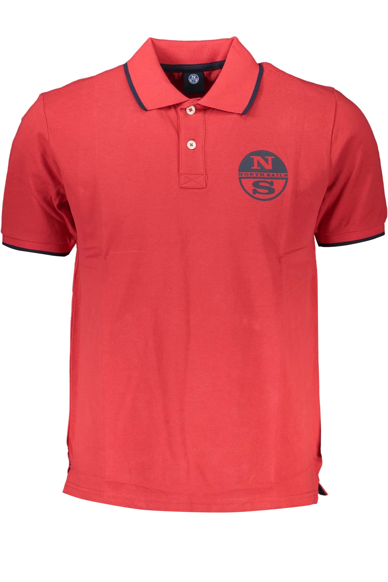 NORTH SAILS MEN'S WHITE SHORT SLEEVED POLO SHIRT