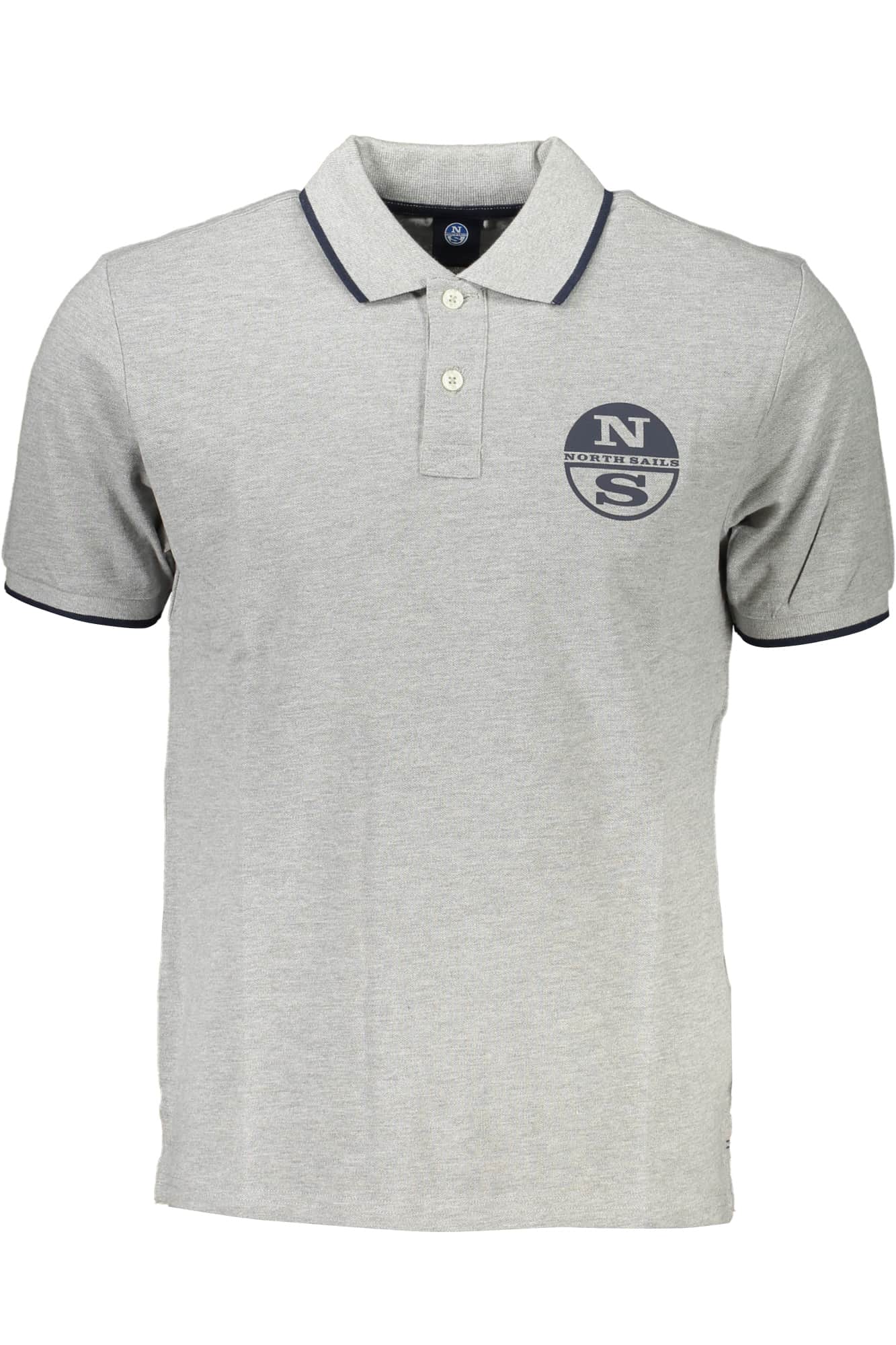NORTH SAILS MEN'S WHITE SHORT SLEEVED POLO SHIRT