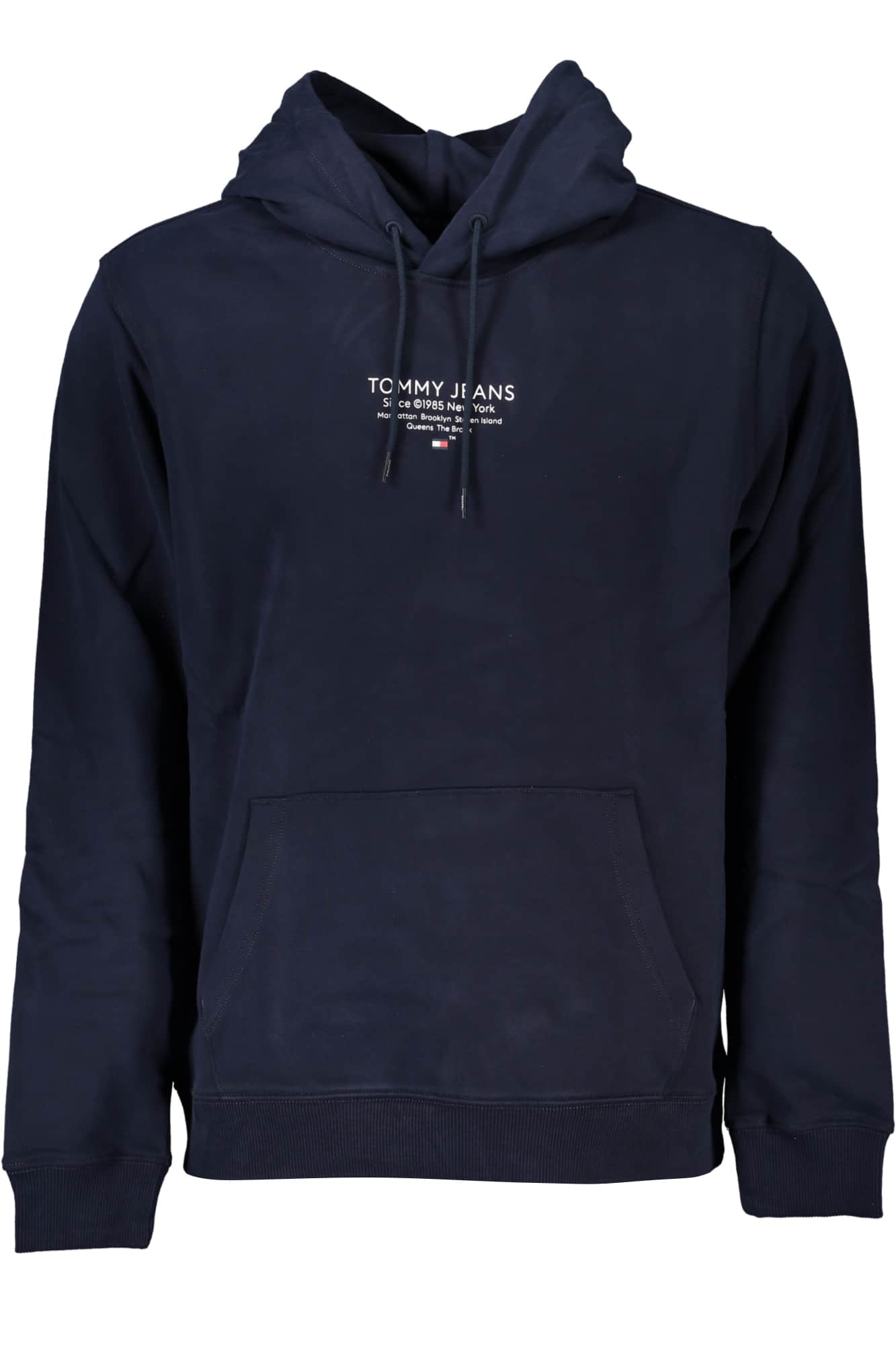 TOMMY HILFIGER MEN'S BLUE ZIPLESS SWEATSHIRT