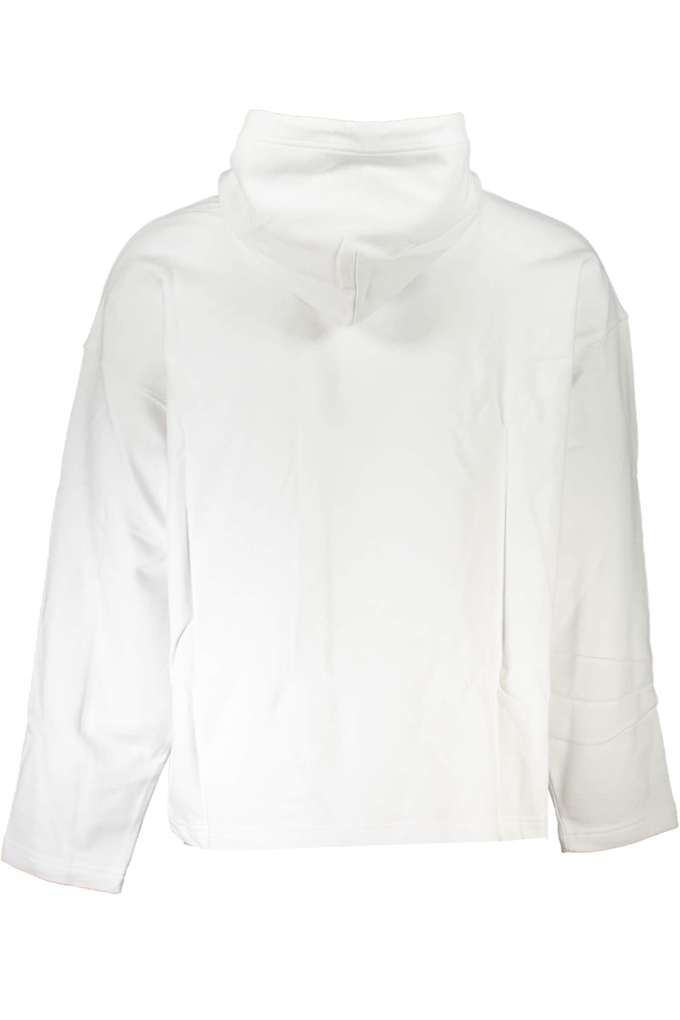 CALVIN KLEIN MEN'S WHITE ZIPLESS SWEATSHIRT
