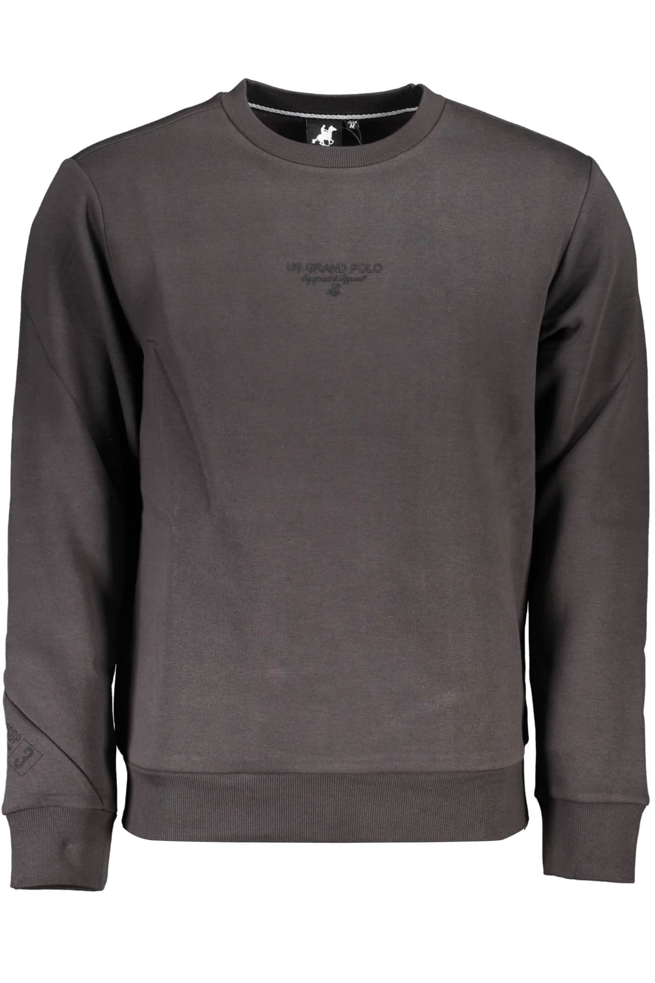 US GRAND MEN'S BLUE ZIP-UP SWEATSHIRT