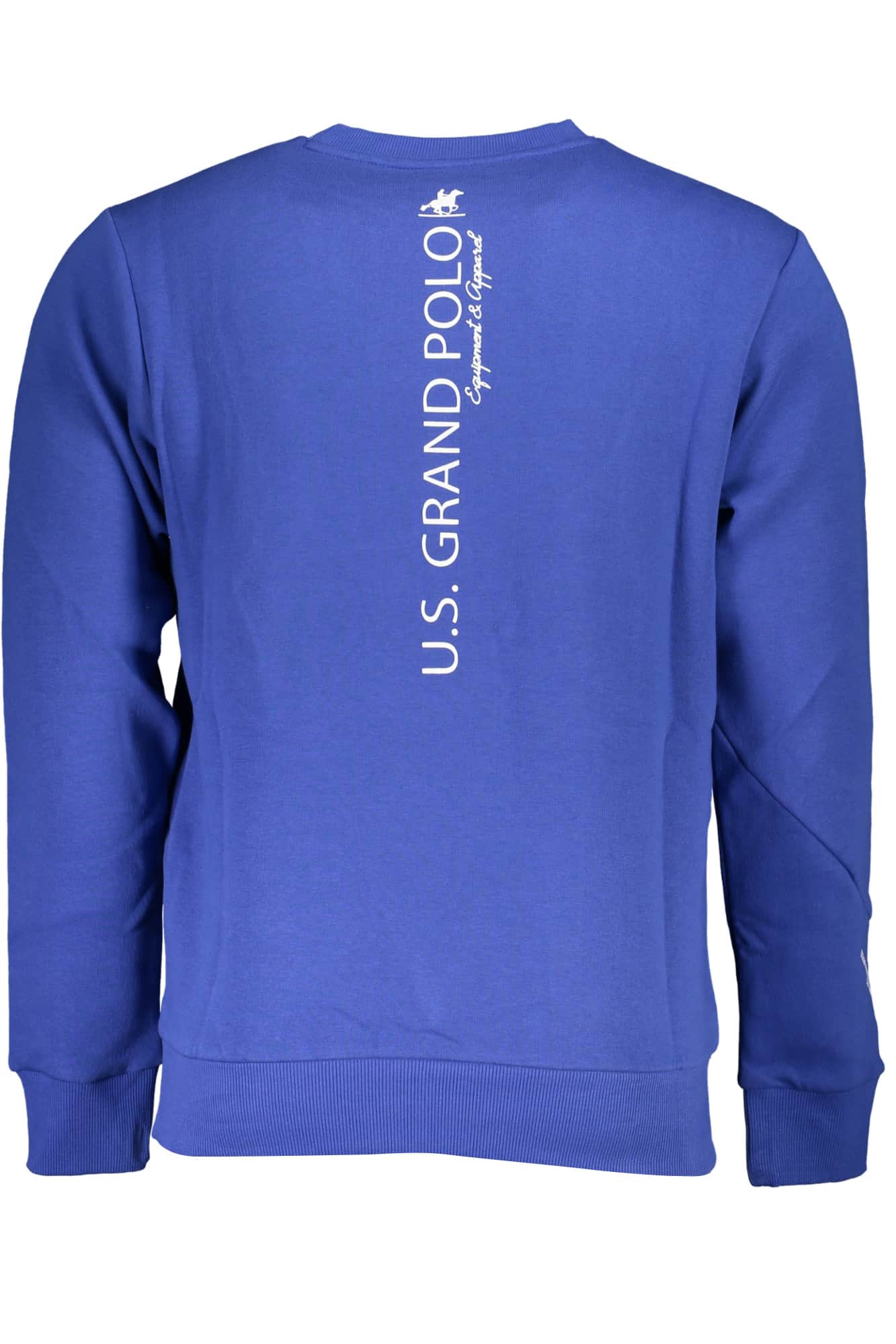 US GRAND MEN'S BLUE ZIP-UP SWEATSHIRT
