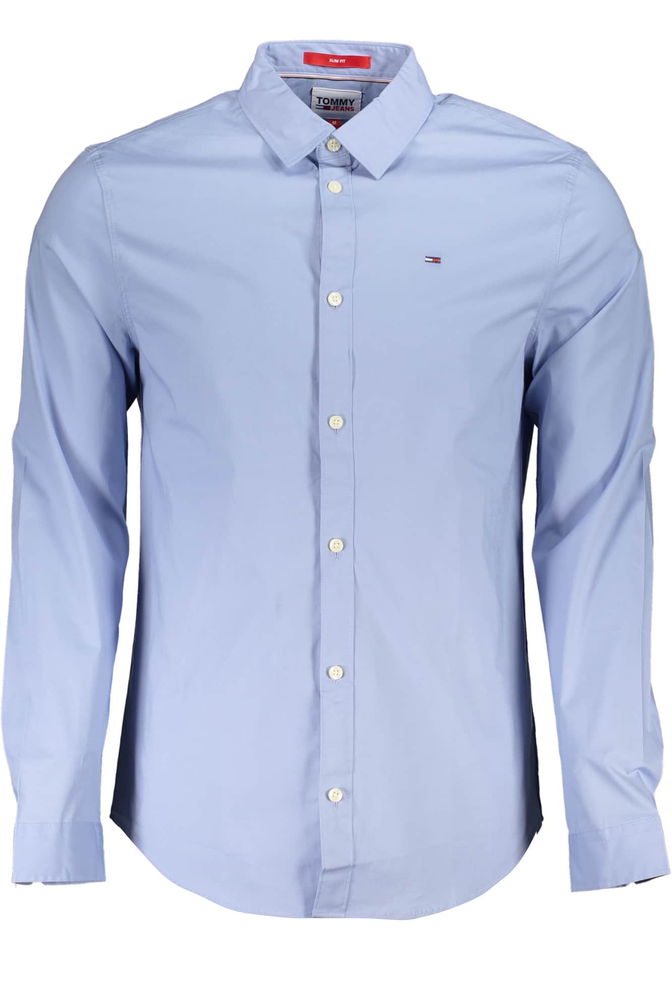 TOMMY HILFIGER MEN'S BLUE LONG SLEEVE SHIRT