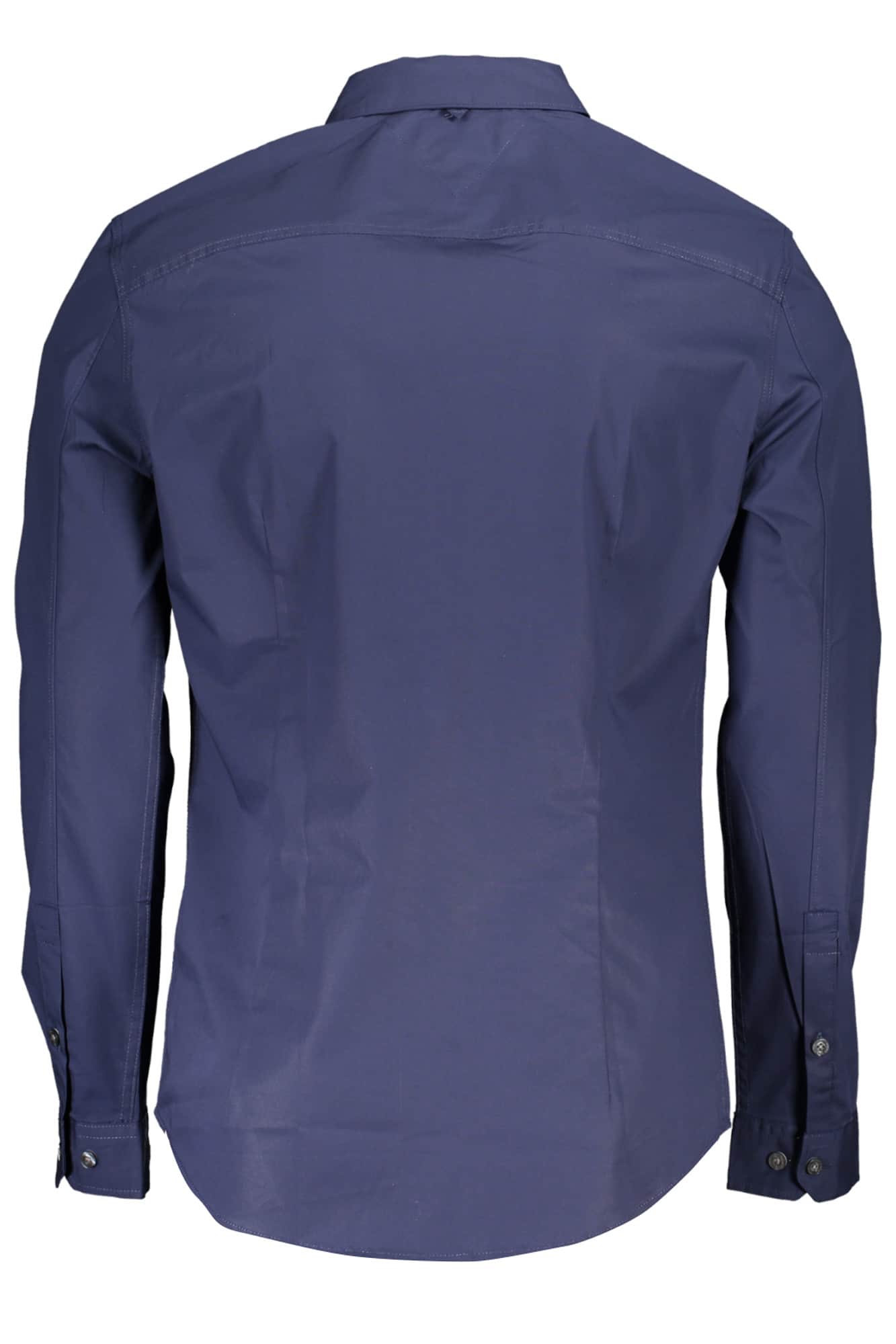 TOMMY HILFIGER MEN'S BLUE LONG SLEEVE SHIRT