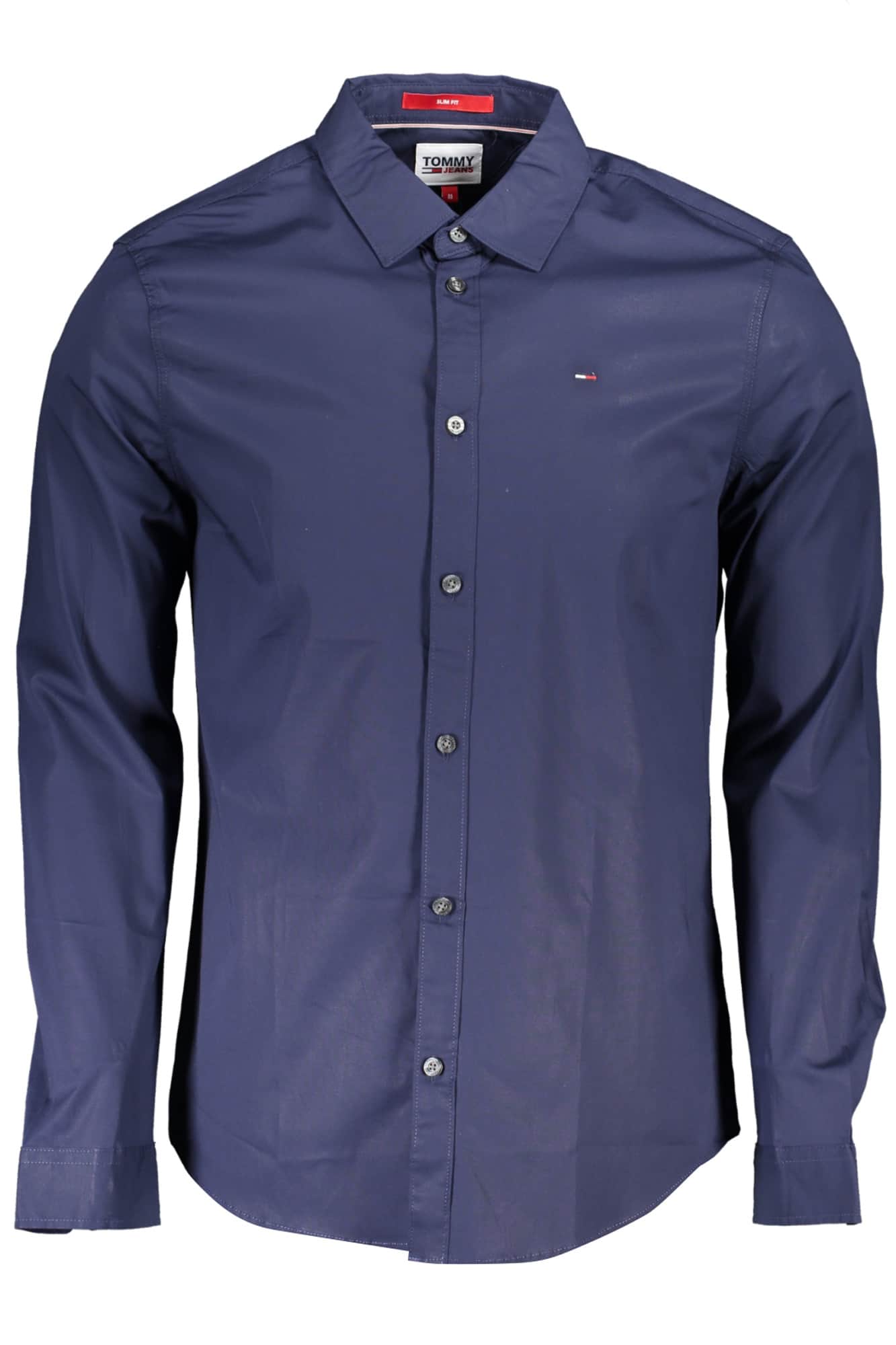 TOMMY HILFIGER MEN'S BLUE LONG SLEEVE SHIRT