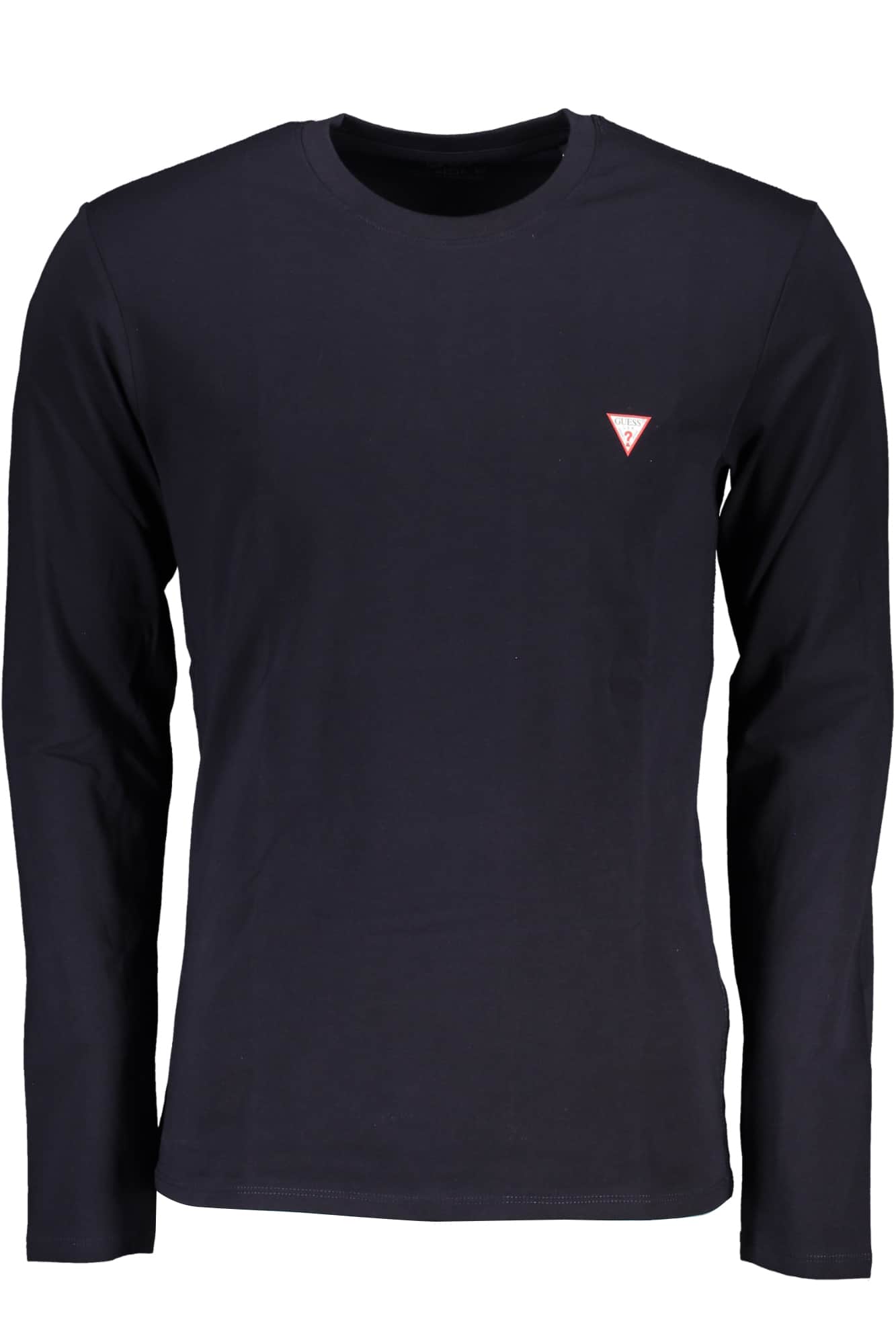GUESS JEANS MEN'S LONG SLEEVE T-SHIRT BLACK