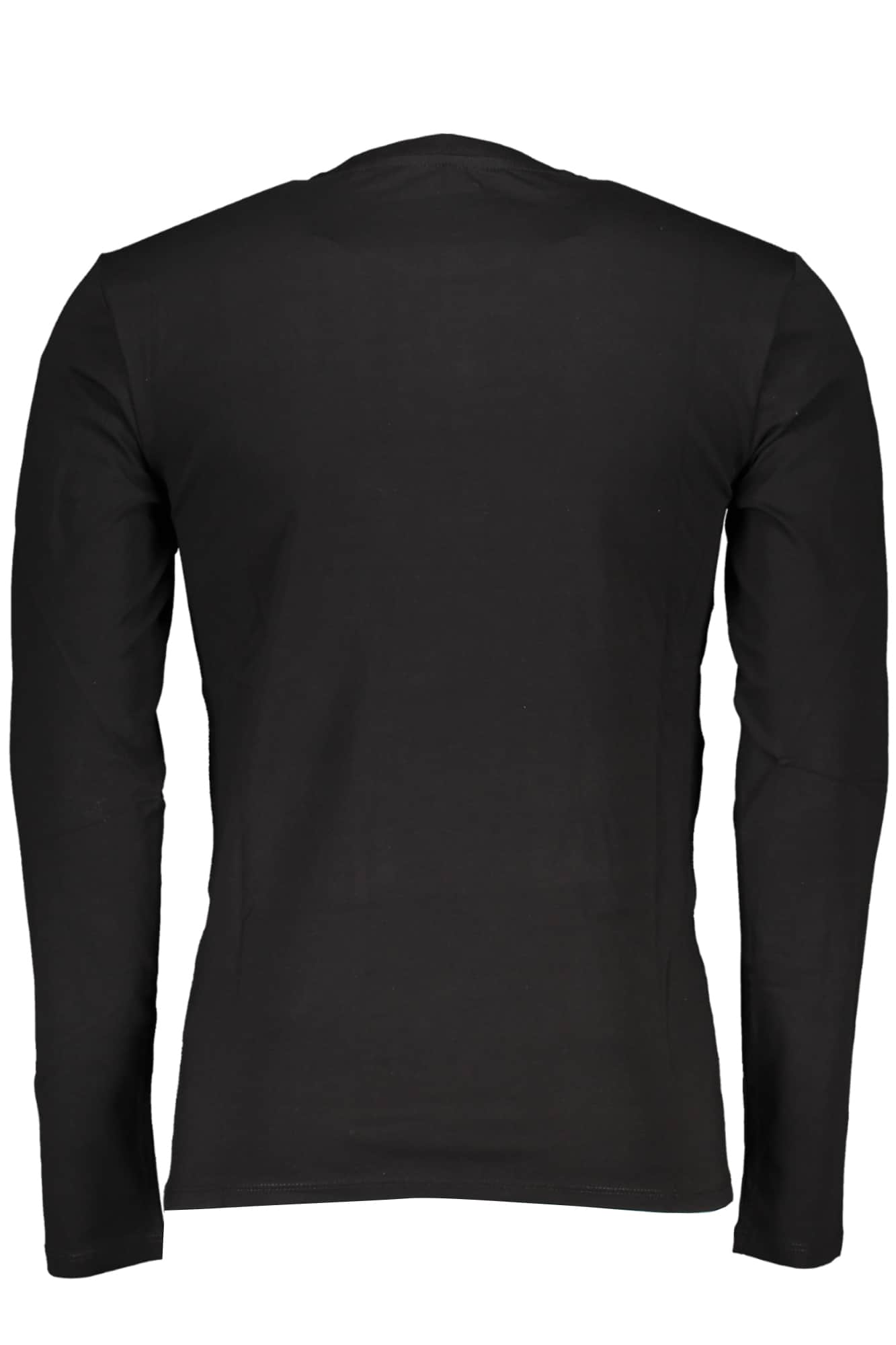 GUESS JEANS MEN'S LONG SLEEVE T-SHIRT BLACK