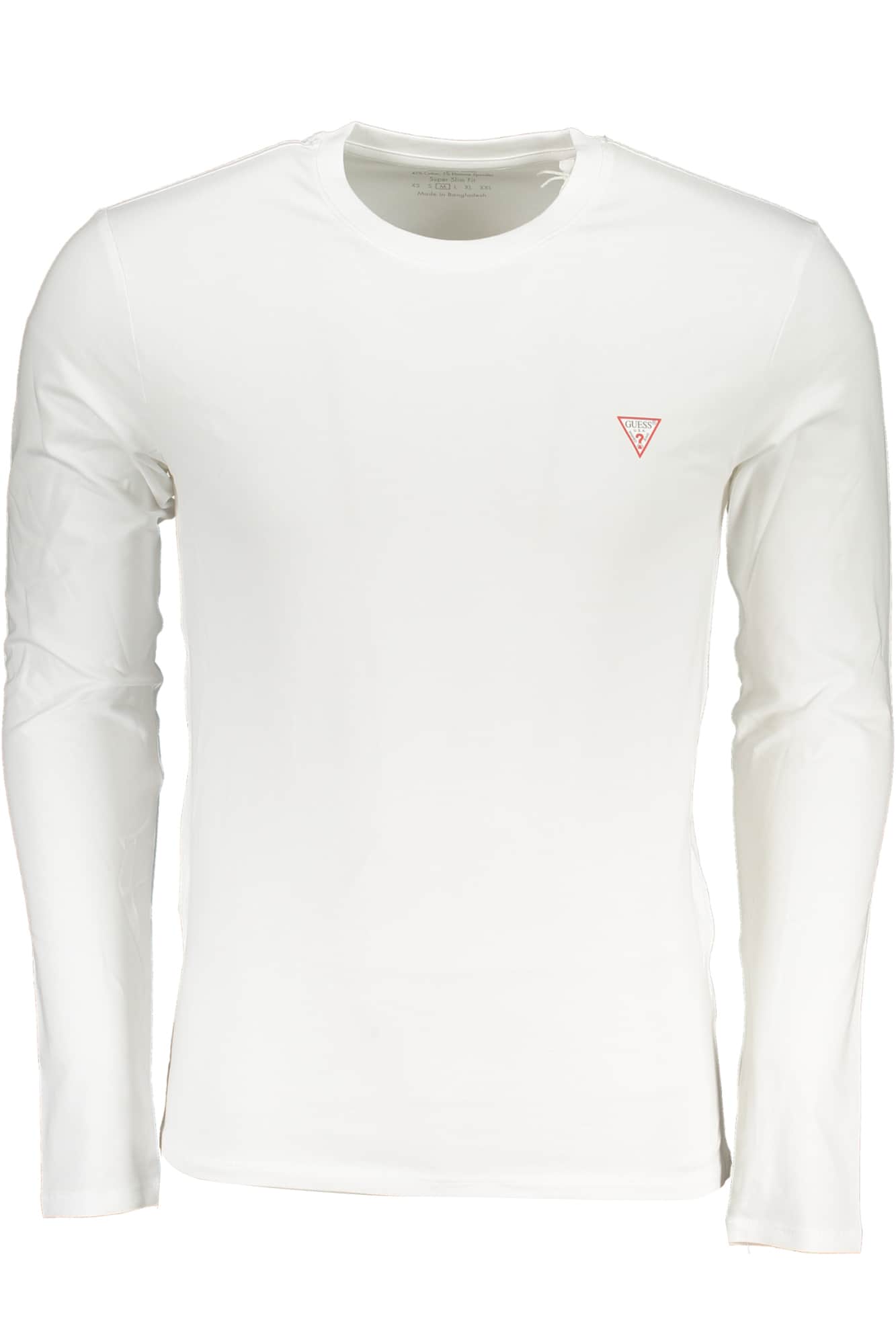 GUESS JEANS MEN'S LONG SLEEVE T-SHIRT BLACK