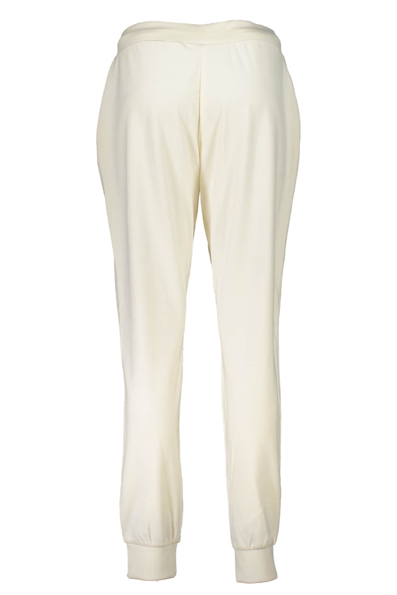 GUESS JEANS WHITE WOMEN'S TROUSERS