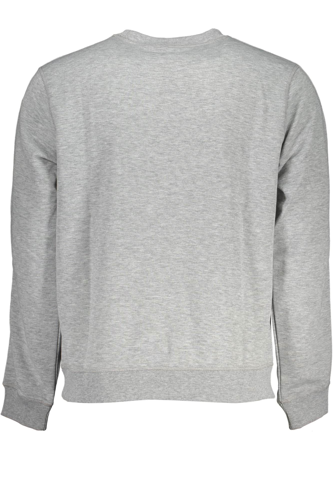 CALVIN KLEIN MEN'S GRAY ZIPLESS SWEATSHIRT