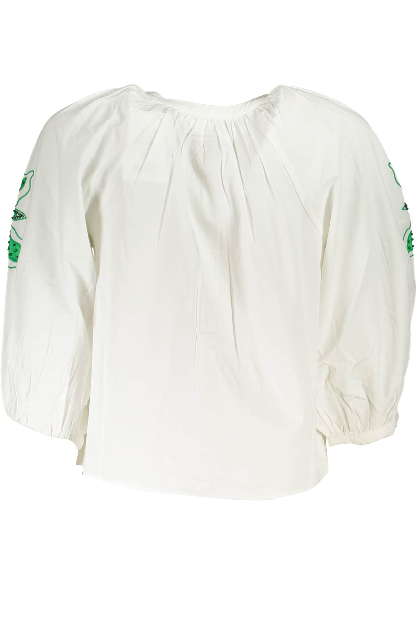 DESIGUAL WOMEN'S LONG SLEEVE SHIRT WHITE