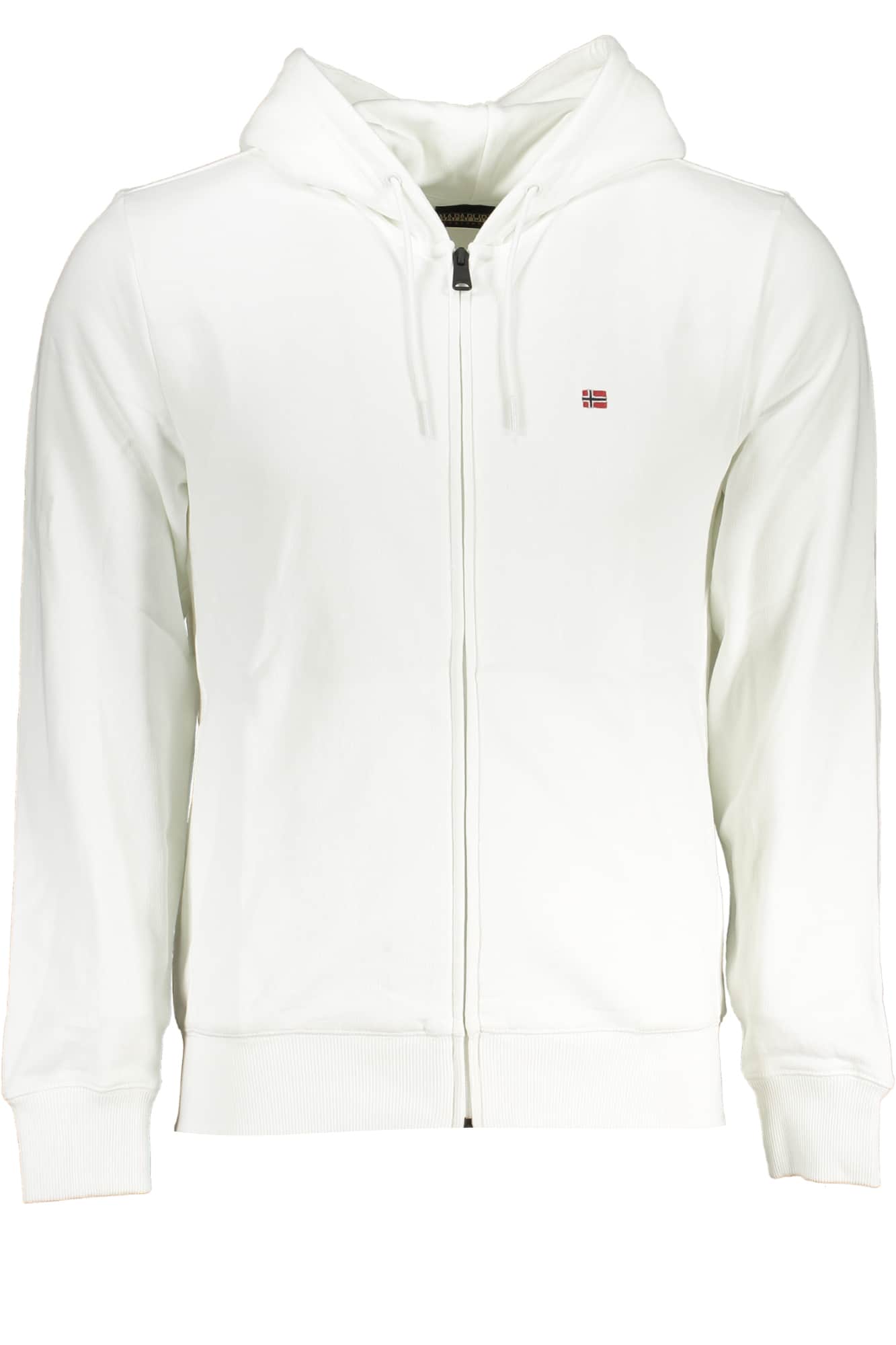 NAPAPIJRI MEN'S BLACK ZIP SWEATSHIRT