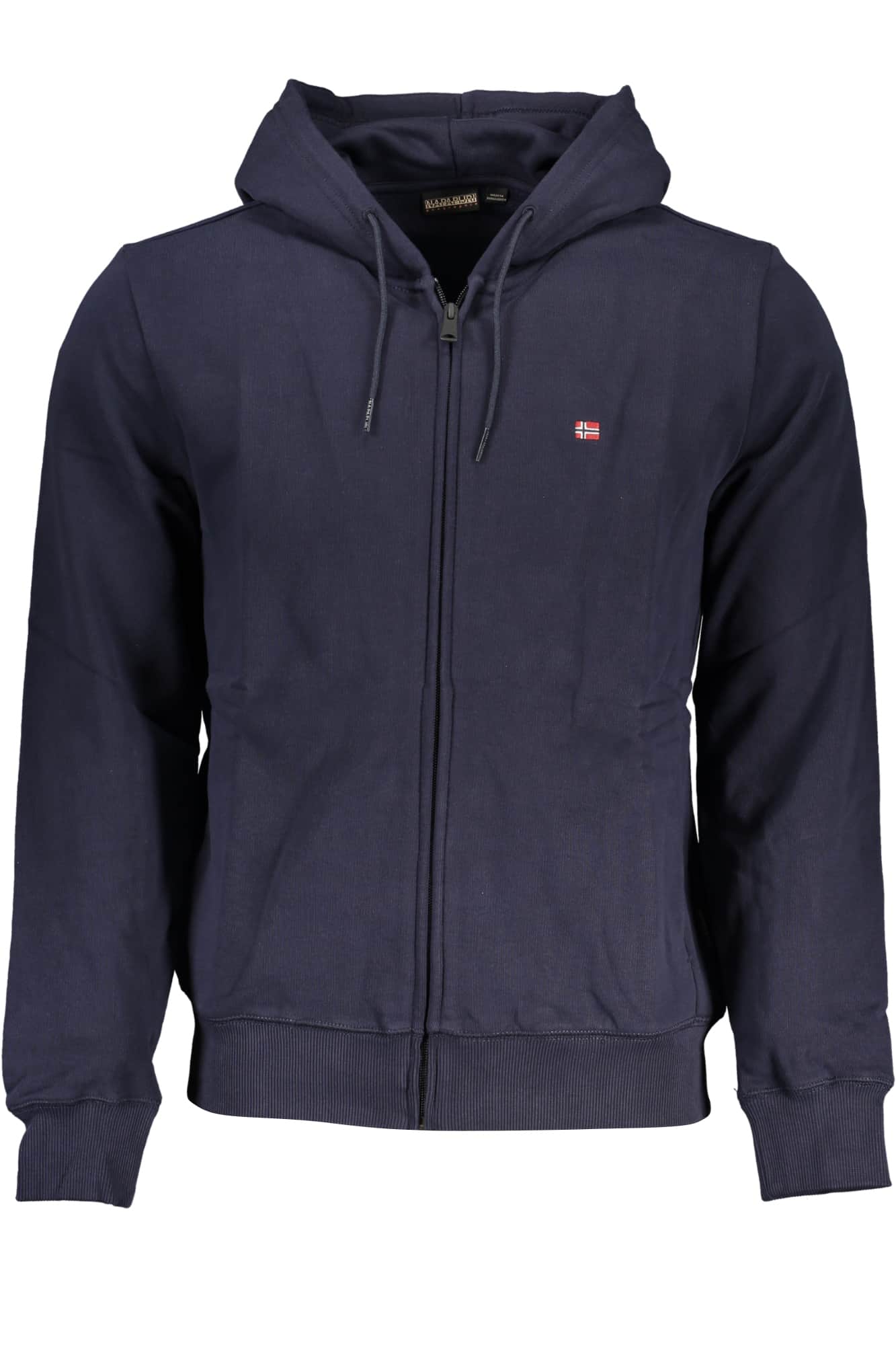 NAPAPIJRI MEN'S BLACK ZIP SWEATSHIRT