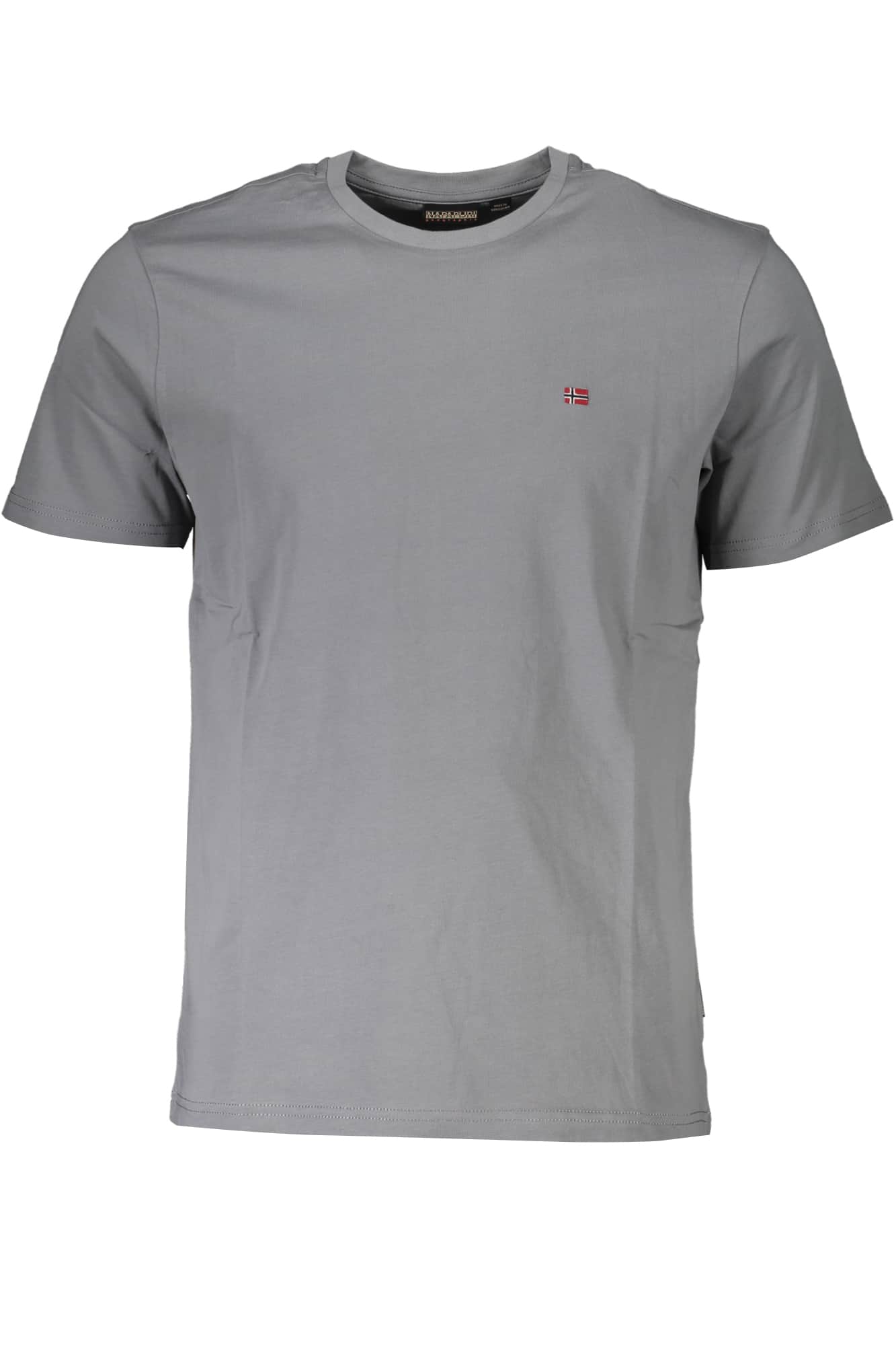 NAPAPIJRI MEN'S SHORT SLEEVED T-SHIRT GRAY