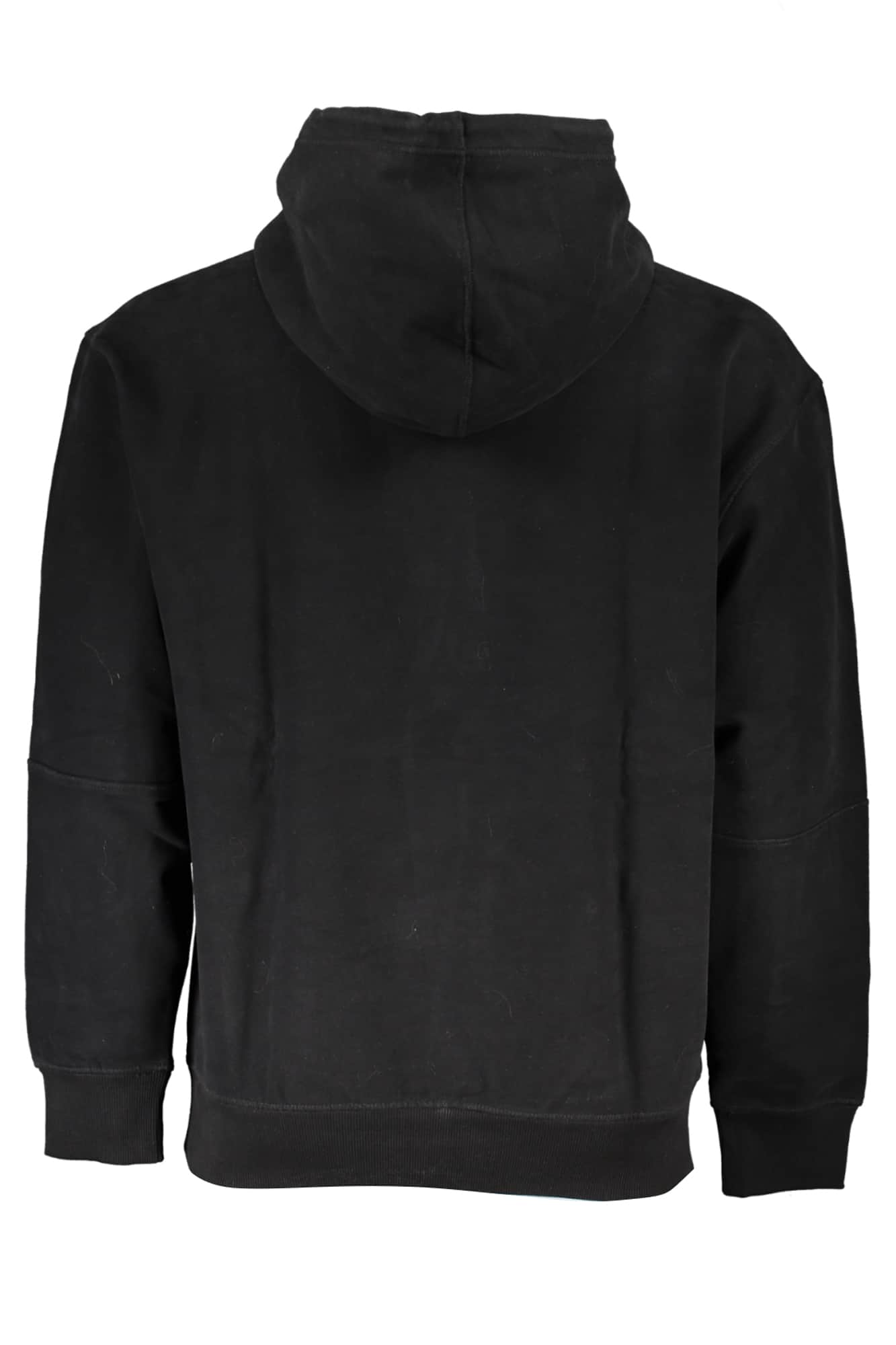 HUGO BOSS MEN'S BLACK ZIPLESS SWEATSHIRT