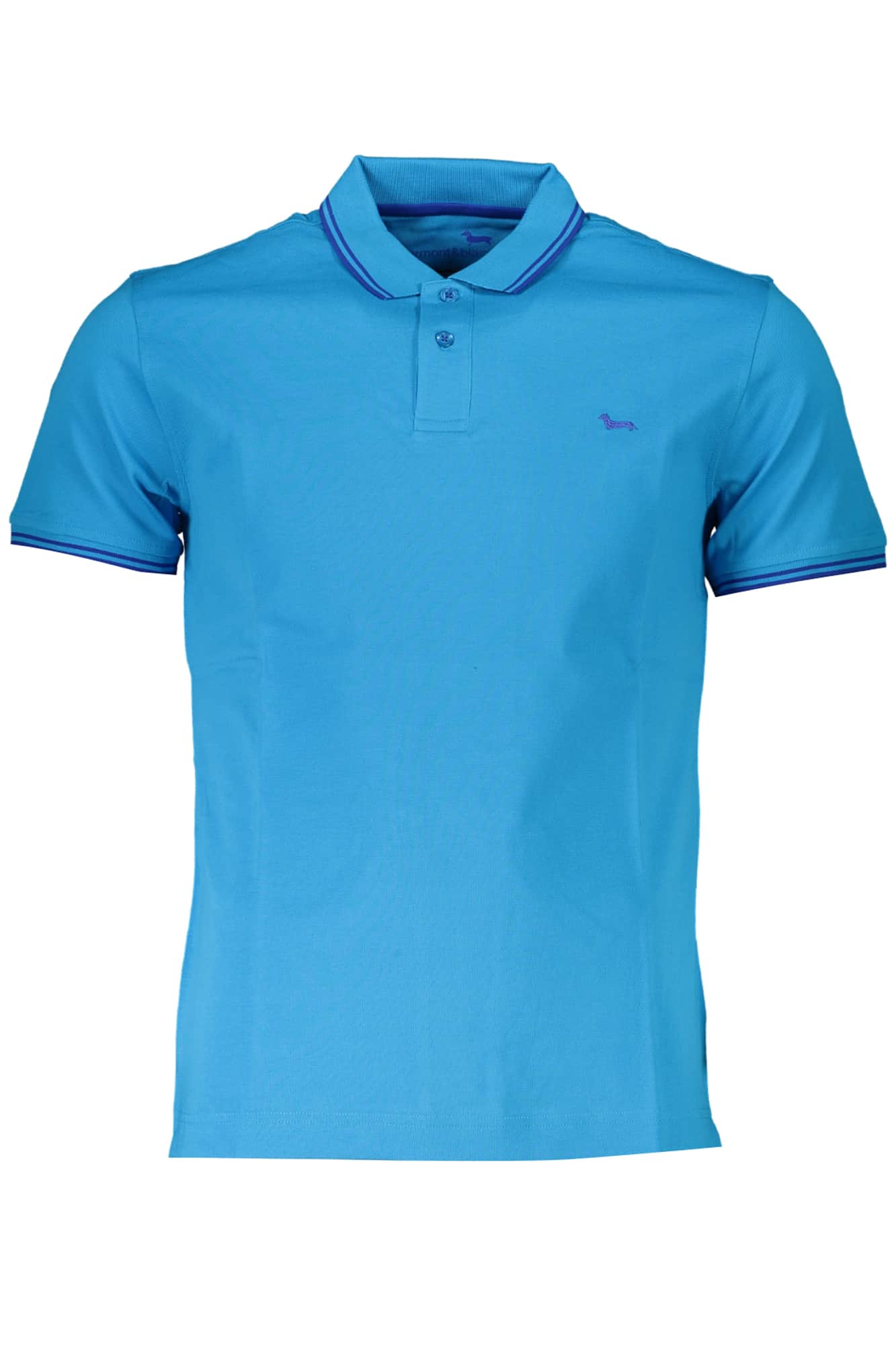 HARMONT & BLAINE GROEN HEREN KORTE MOUW POLO