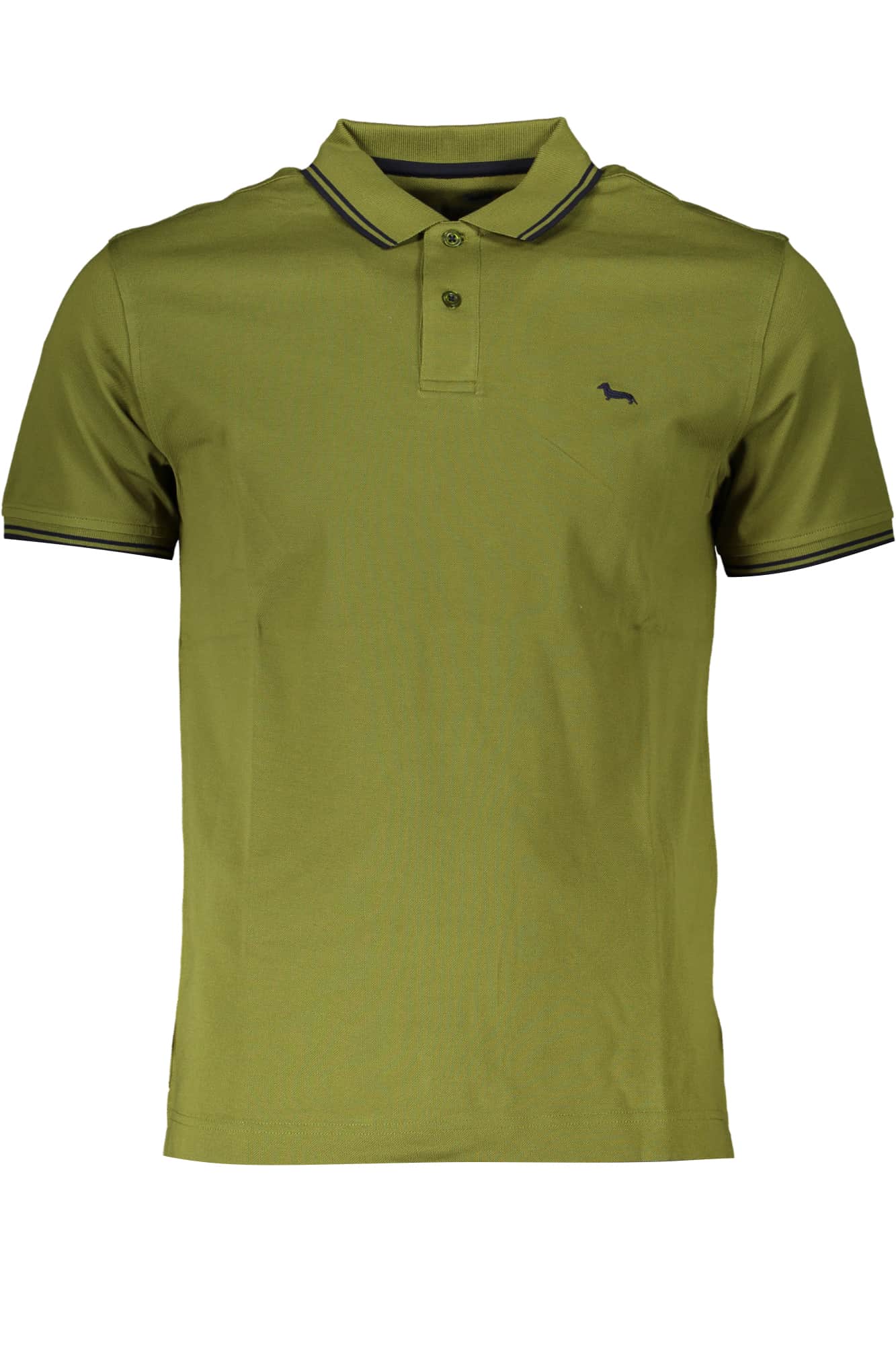HARMONT & BLAINE GROEN HEREN KORTE MOUW POLO