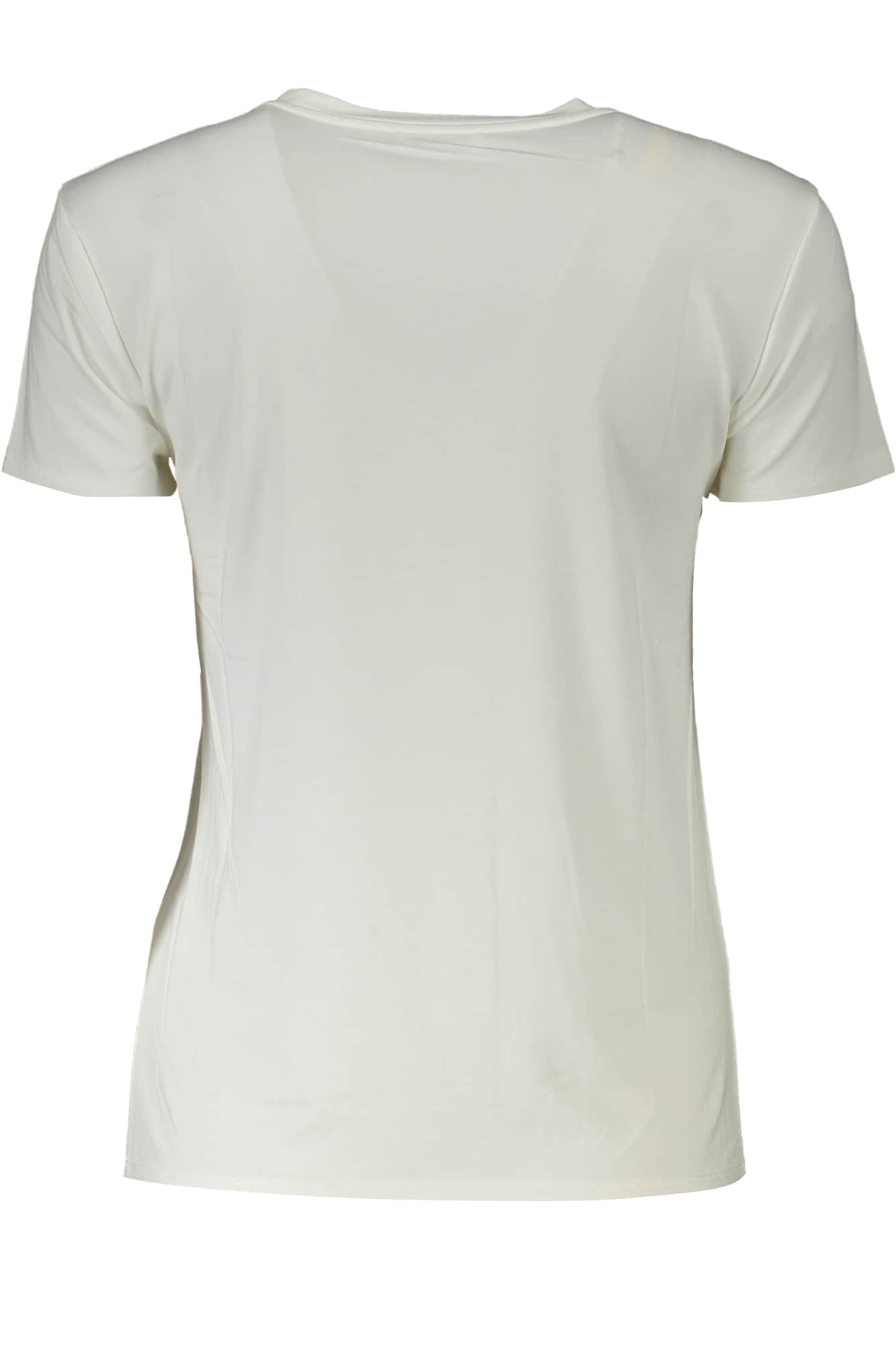 PATRIZIA PEPE DAMES KORTE MOUW T-SHIRT WIT