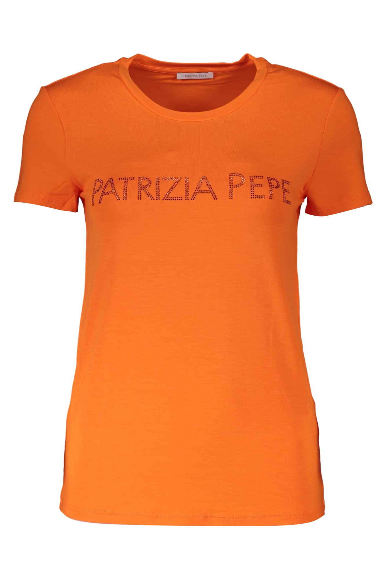 PATRIZIA PEPE DAMES KORTE MOUW T-SHIRT WIT